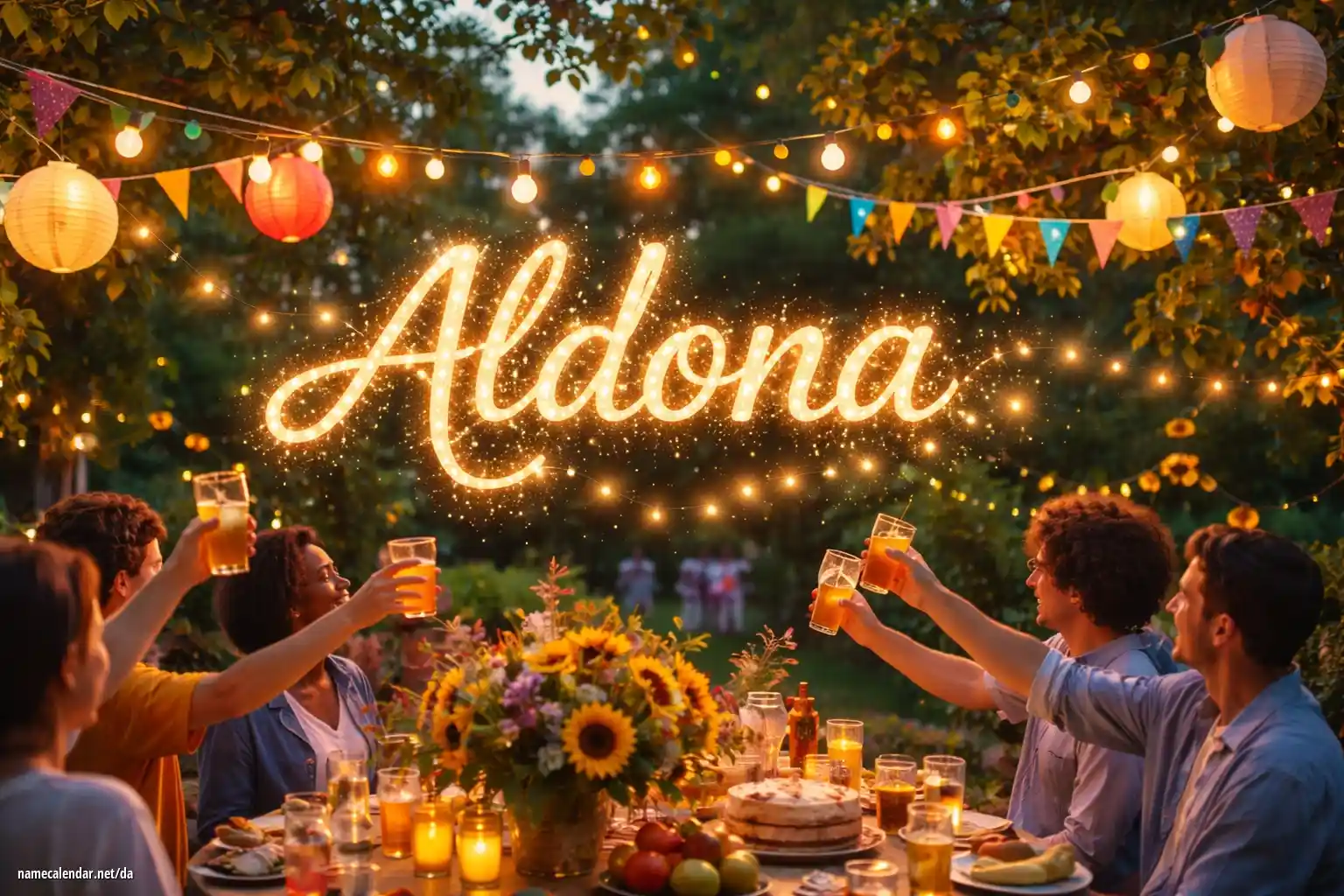 Fejring af navnedag og navn - Aldona