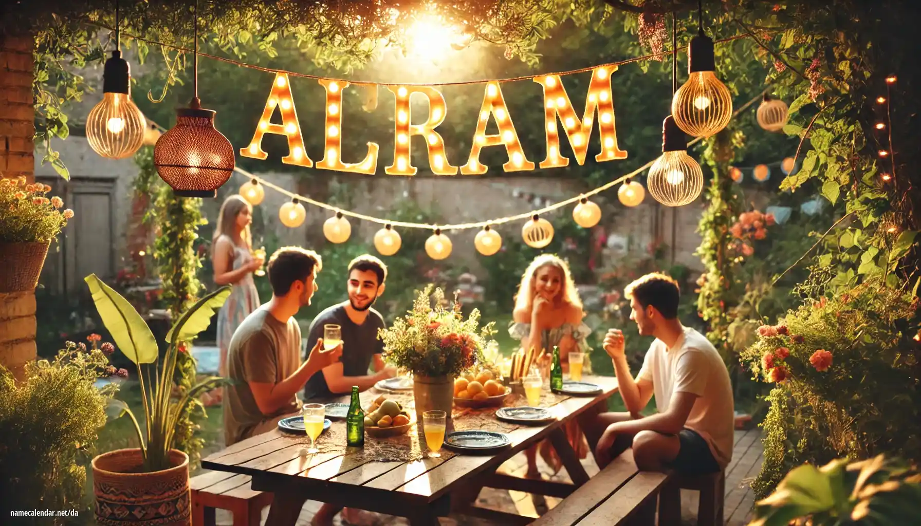 Fejring af navnedag og navn - Alram