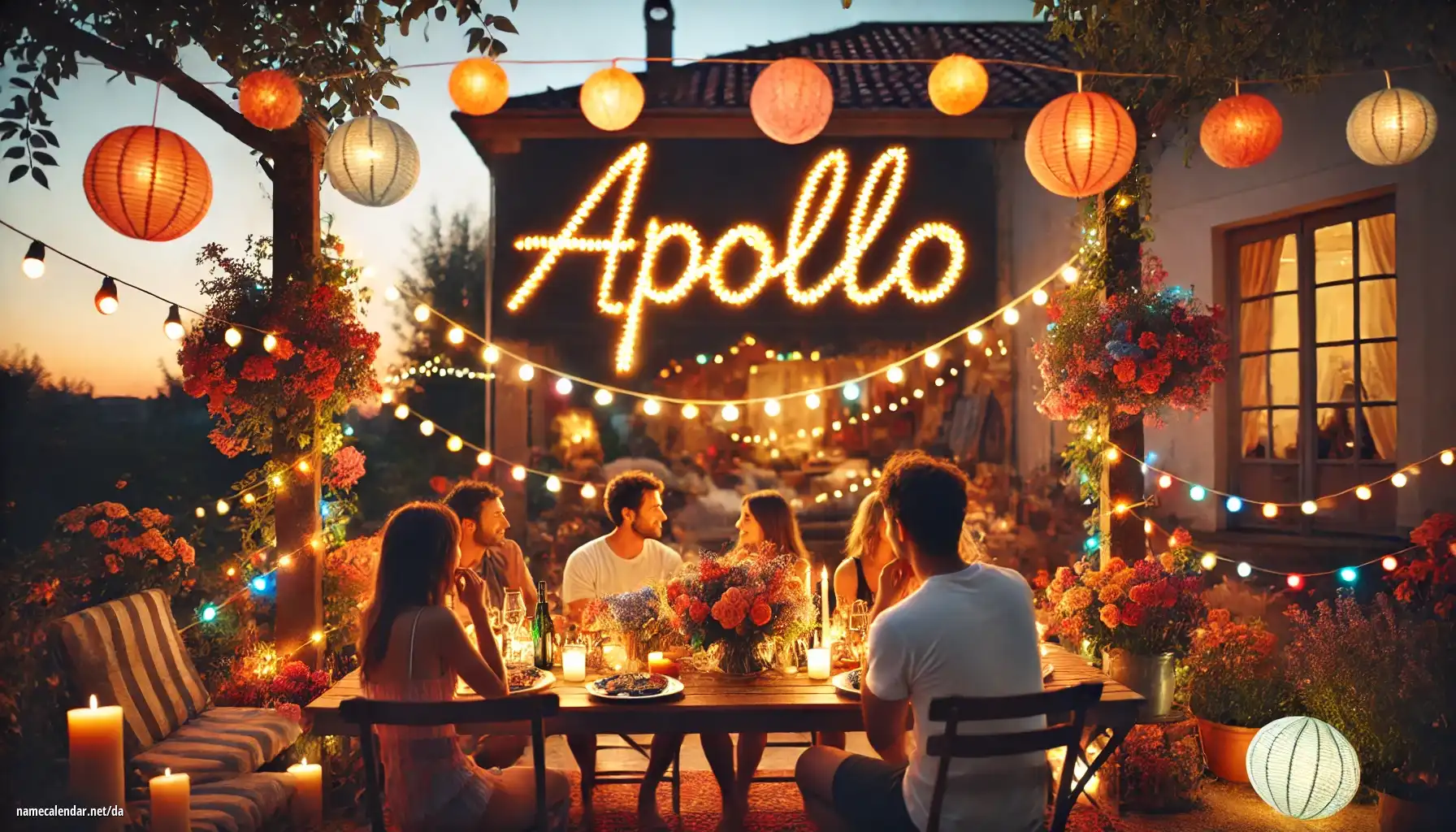 Fejring af navnedag og navn - Apollo