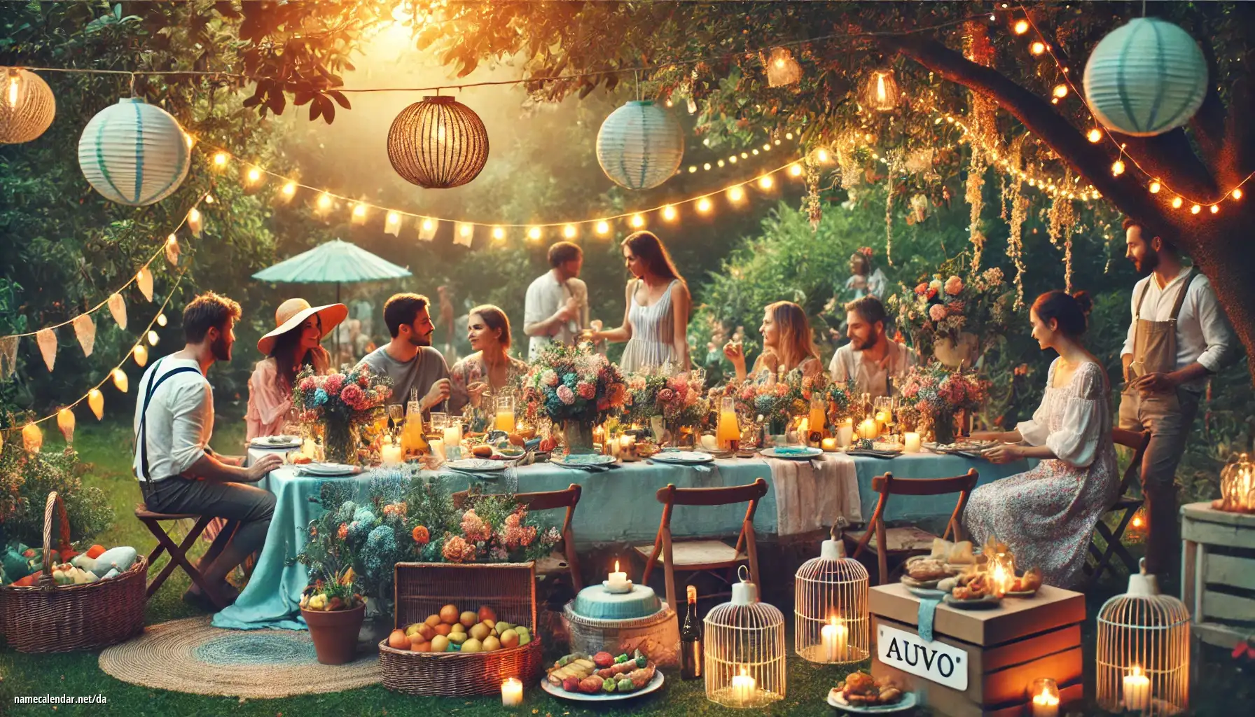 Fejring af navnedag og navn - Auvo