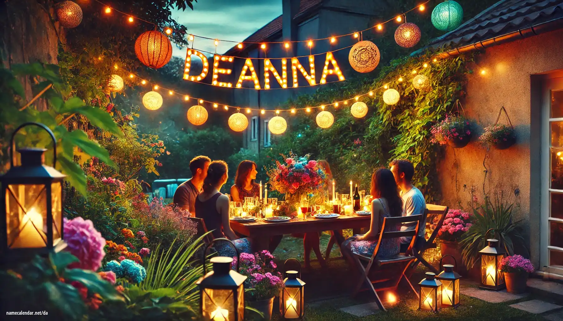 Fejring af navnedag og navn - Deanna