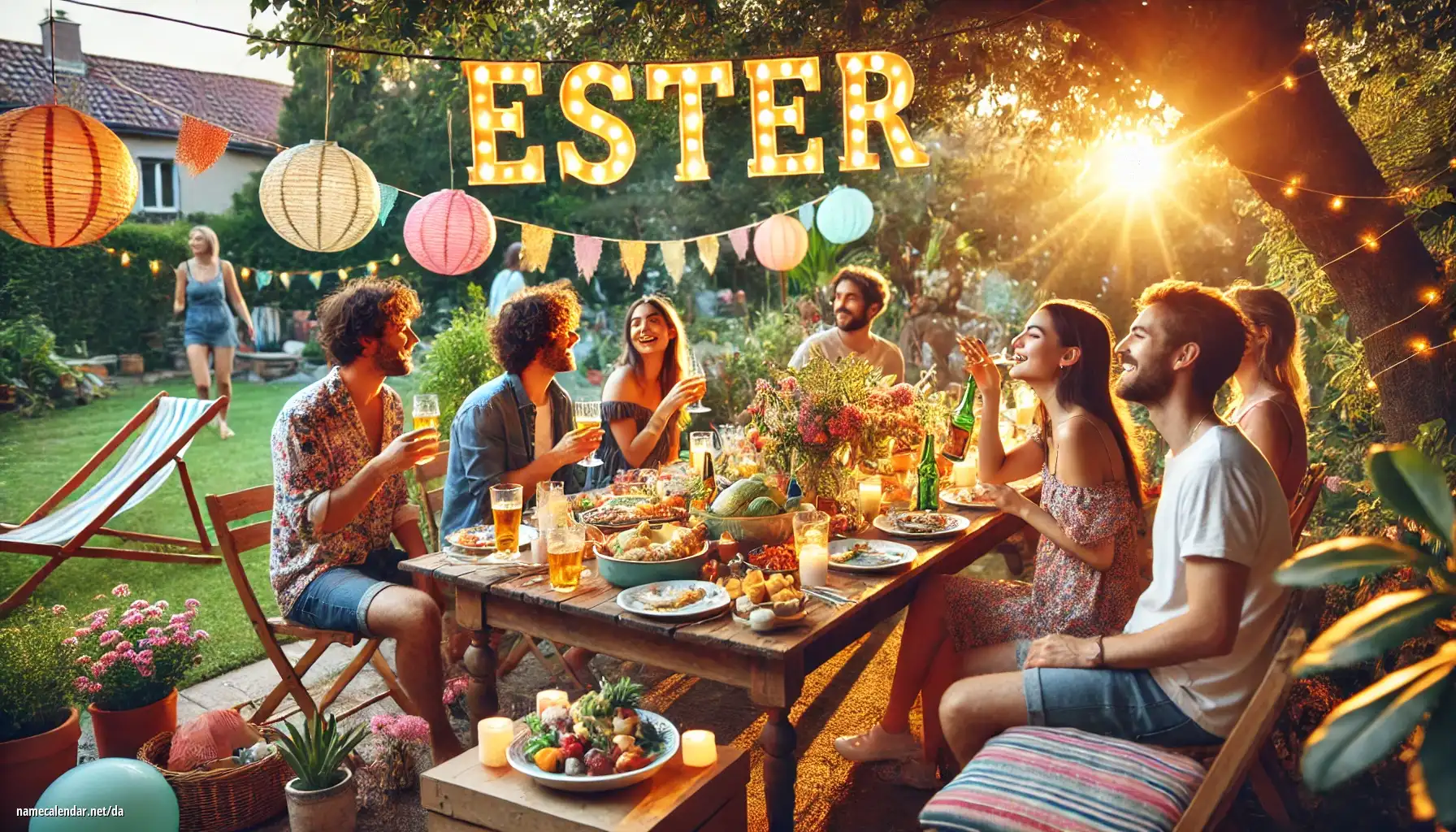 Fejring af navnedag og navn - Ester