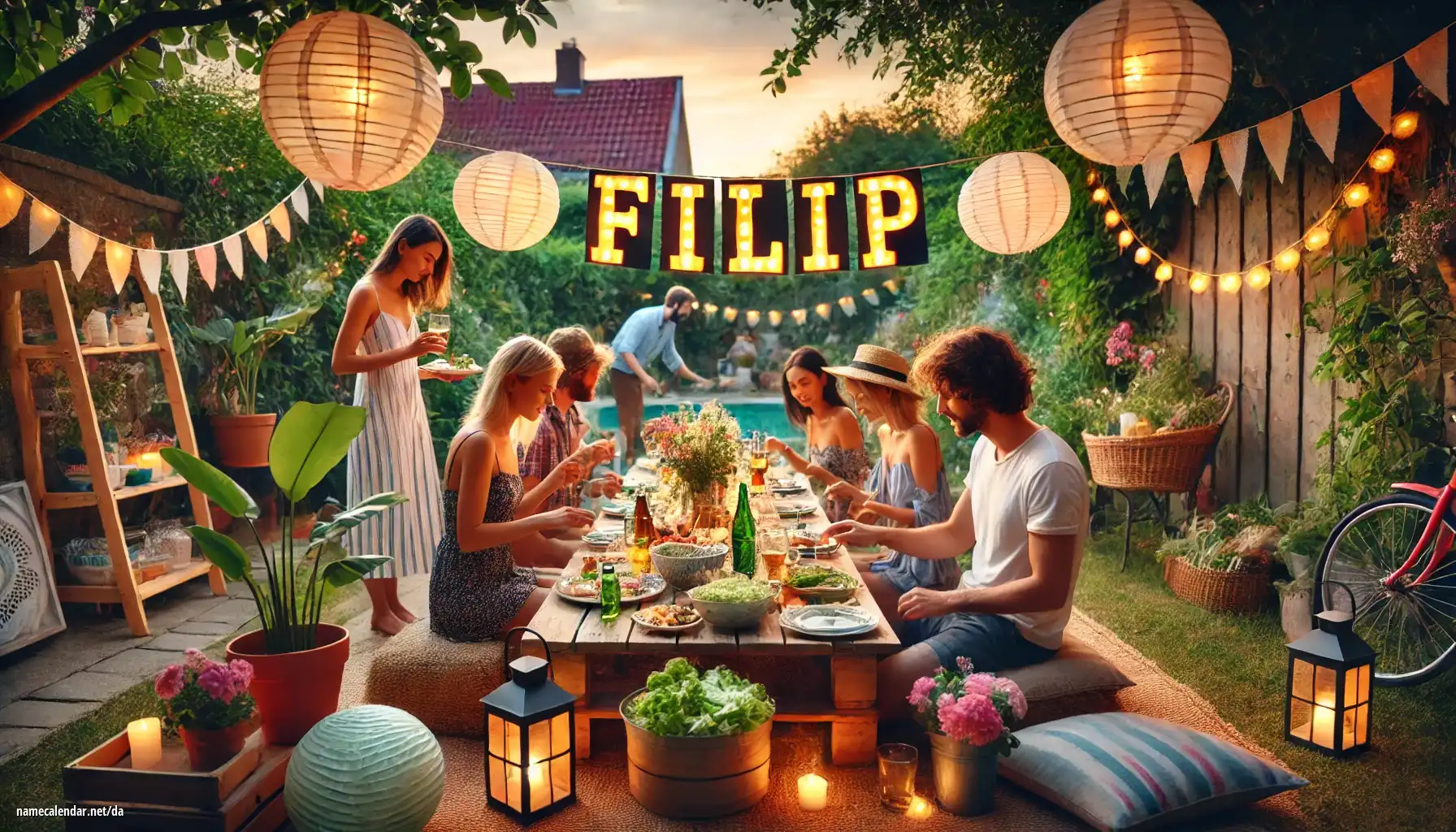 Fejring af navnedag og navn - Filip