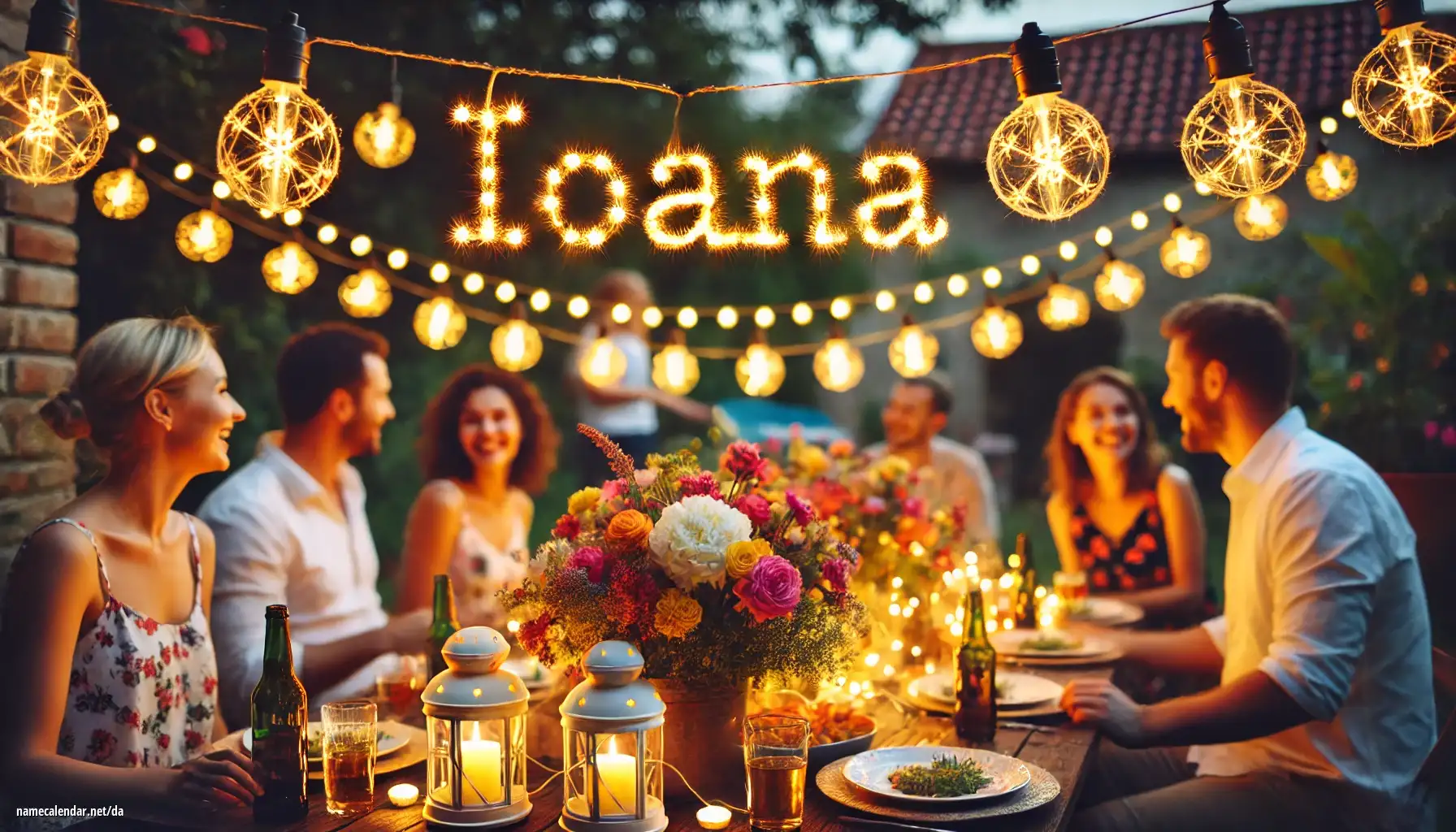 Fejring af navnedag og navn - Ioana