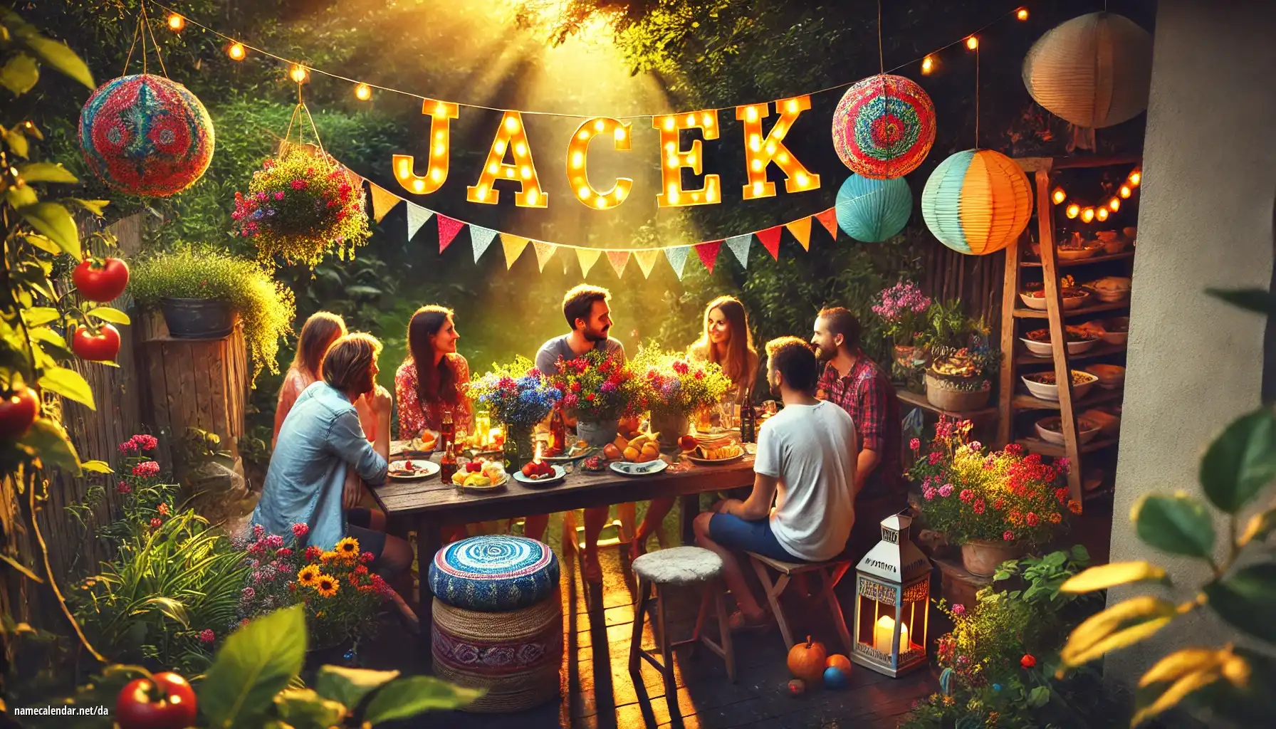 Fejring af navnedag og navn - Jacek