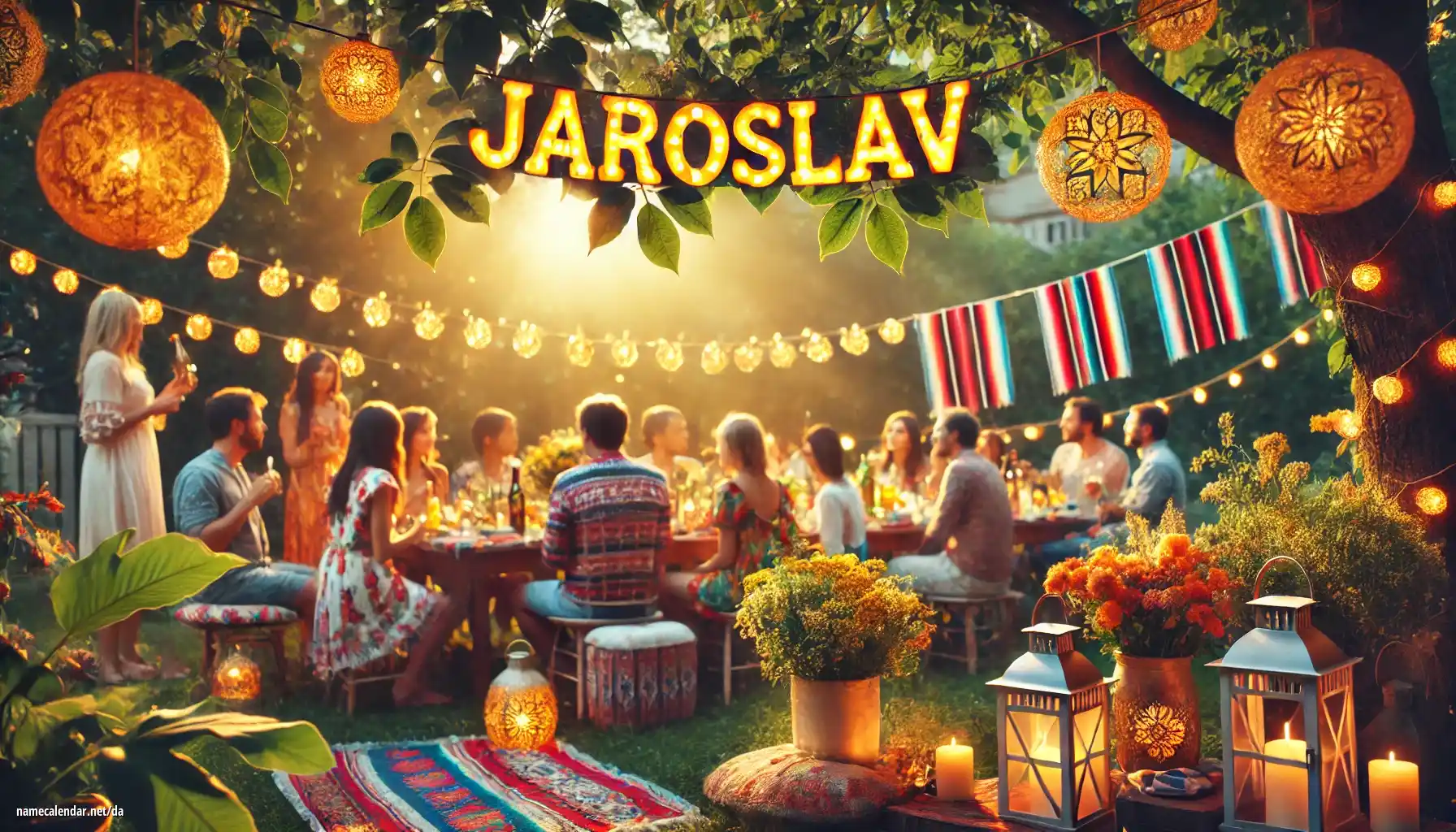 Fejring af navnedag og navn - Jaroslav