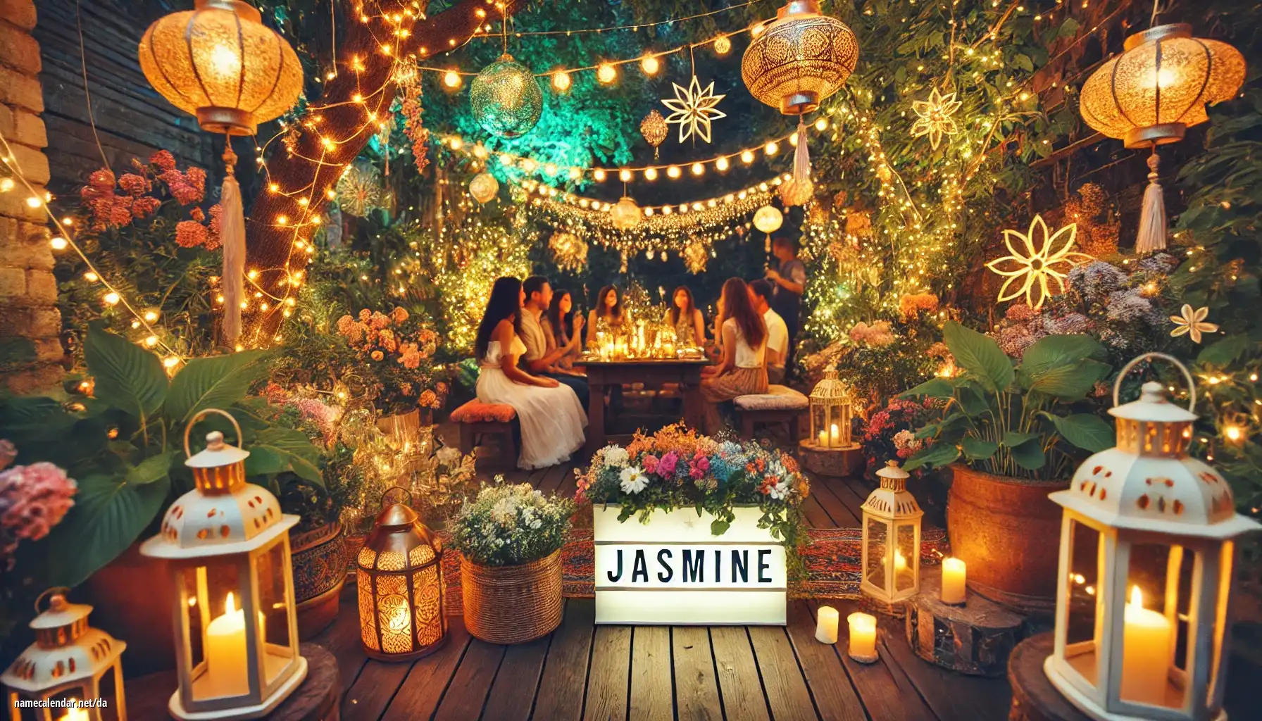 Fejring af navnedag og navn - Jasmine