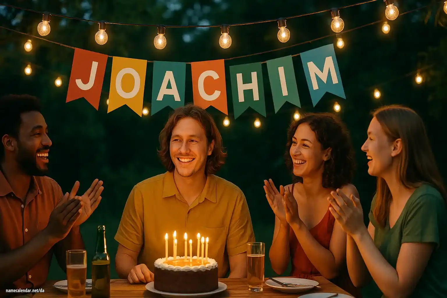 Fejring af navnedag og navn - Joachim