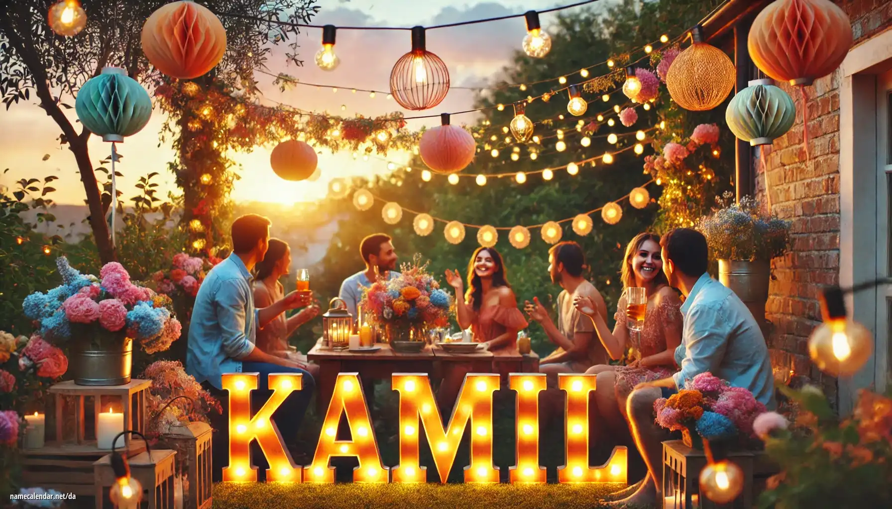 Fejring af navnedag og navn - Kamil