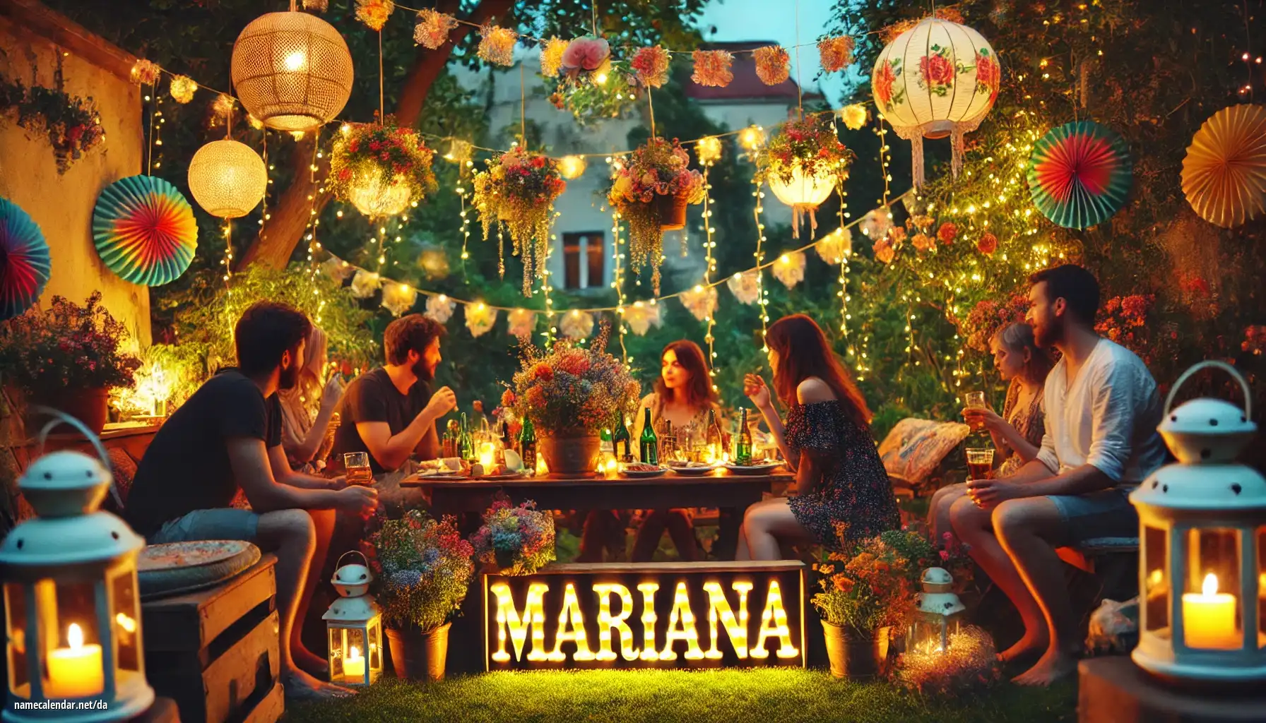 Fejring af navnedag og navn - Mariana