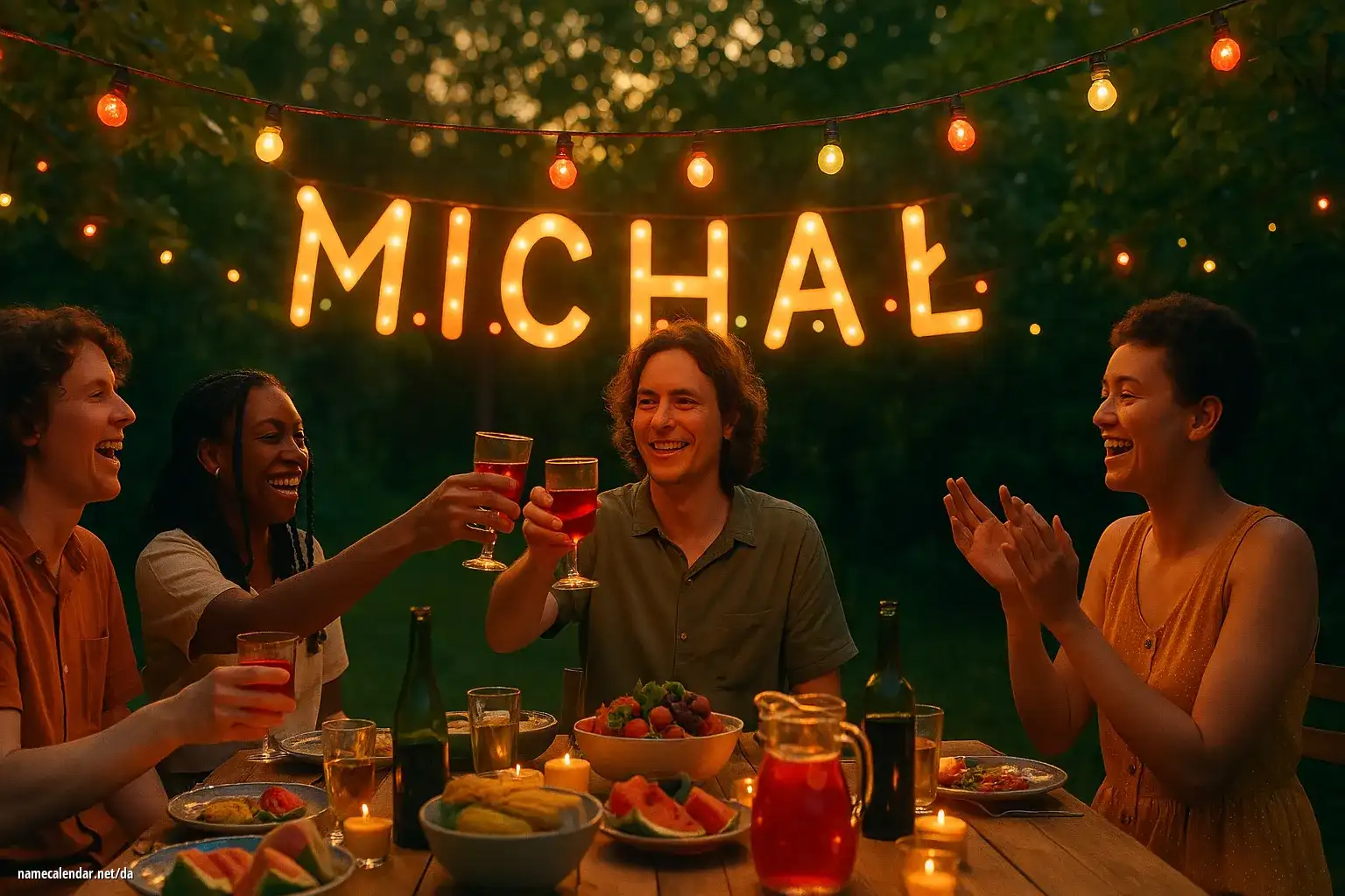 Fejring af navnedag og navn - Michal