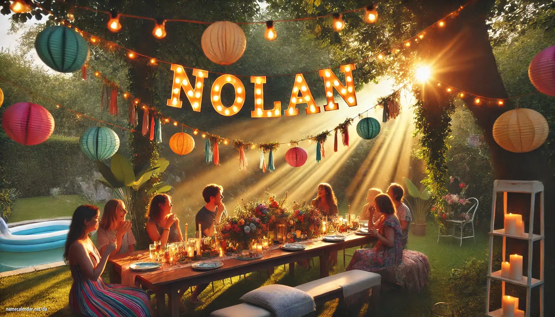 Fejring af navnedag og navn - Nolan