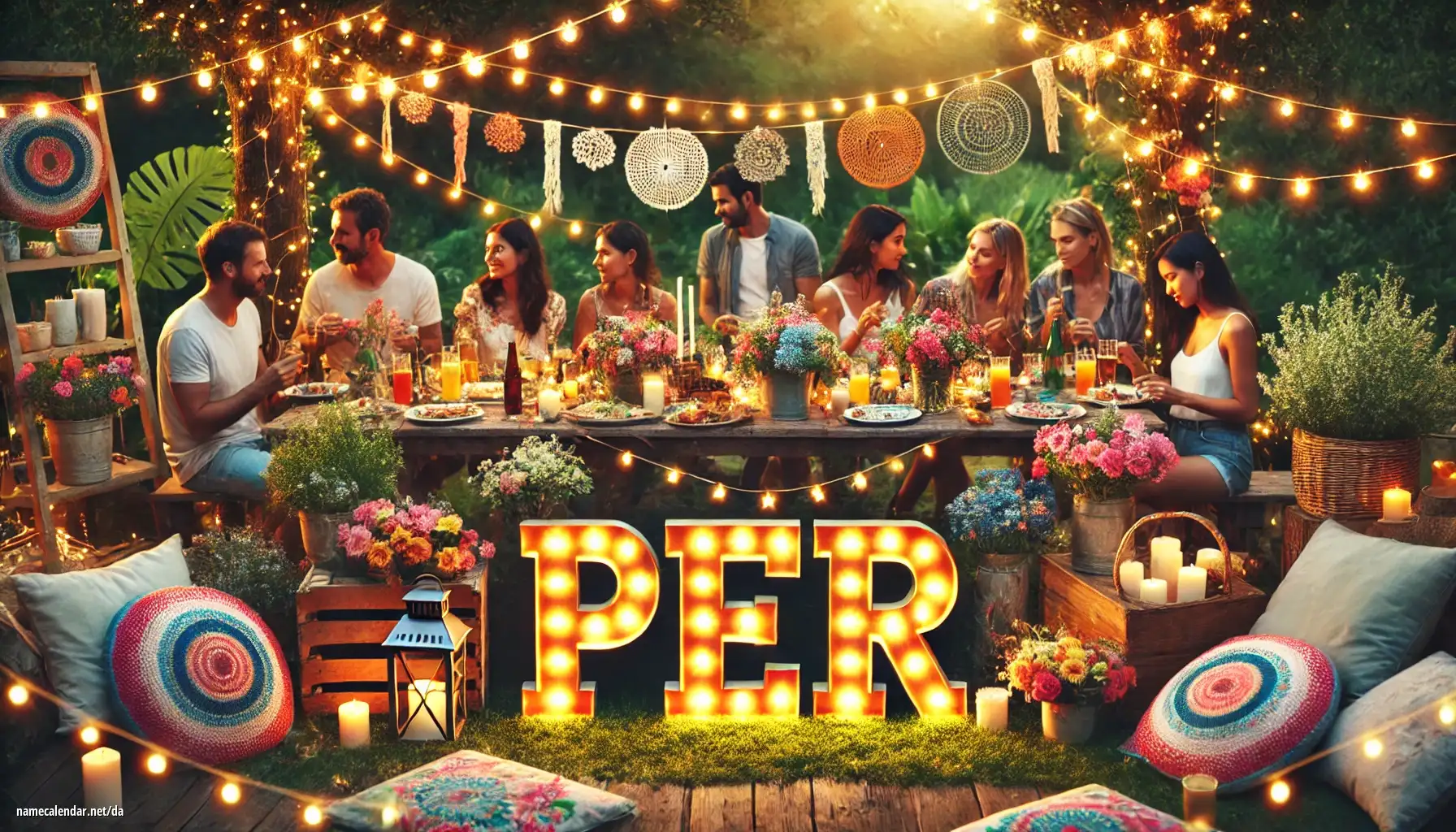 Fejring af navnedag og navn - Per