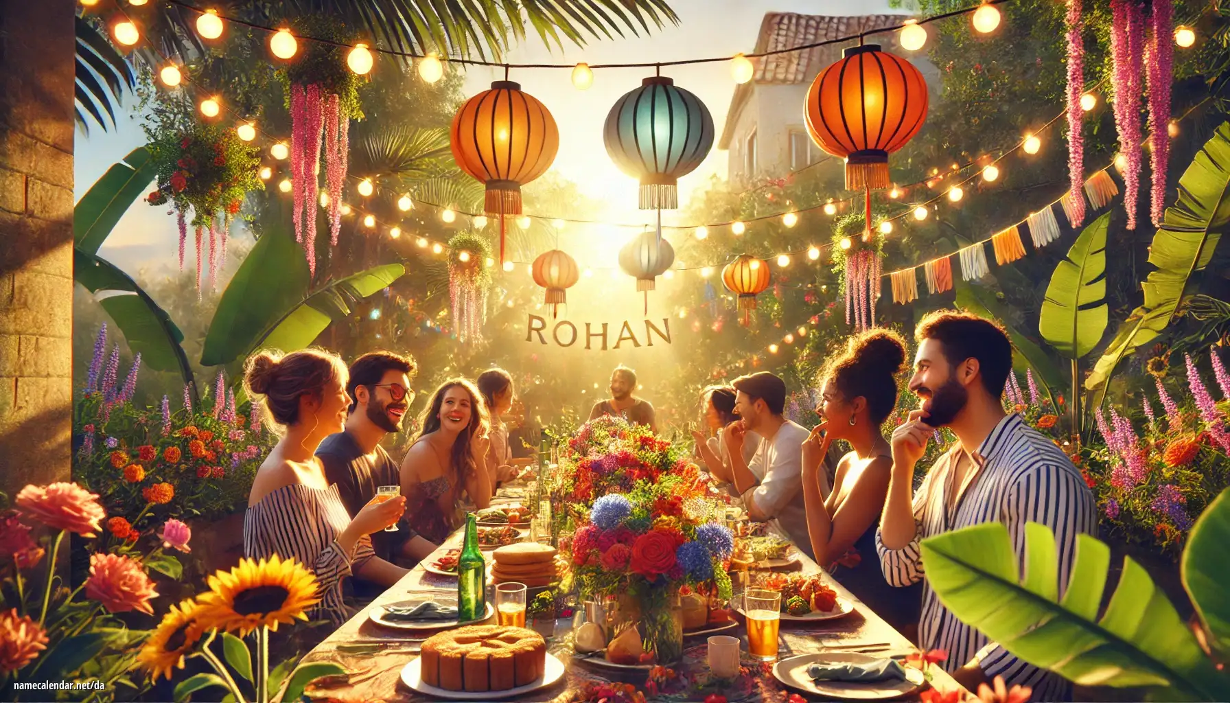 Fejring af navnedag og navn - Rohan