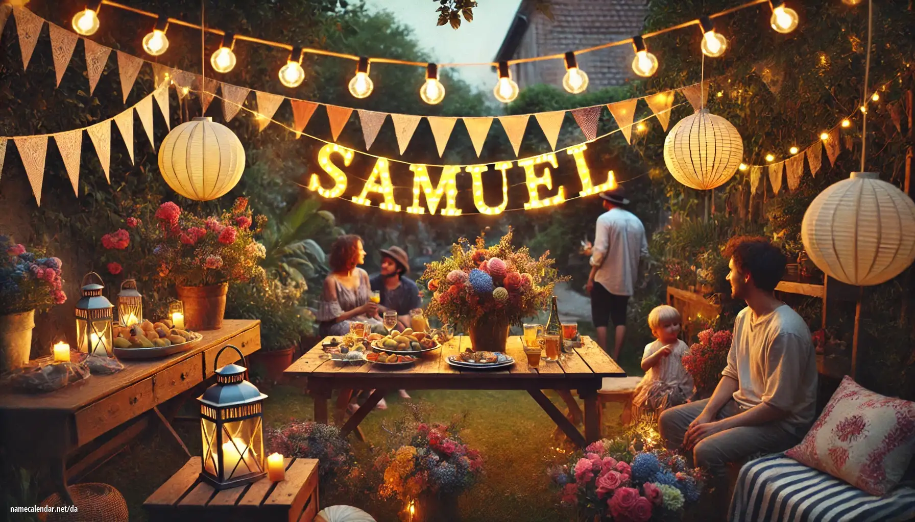 Fejring af navnedag og navn - Sámuel