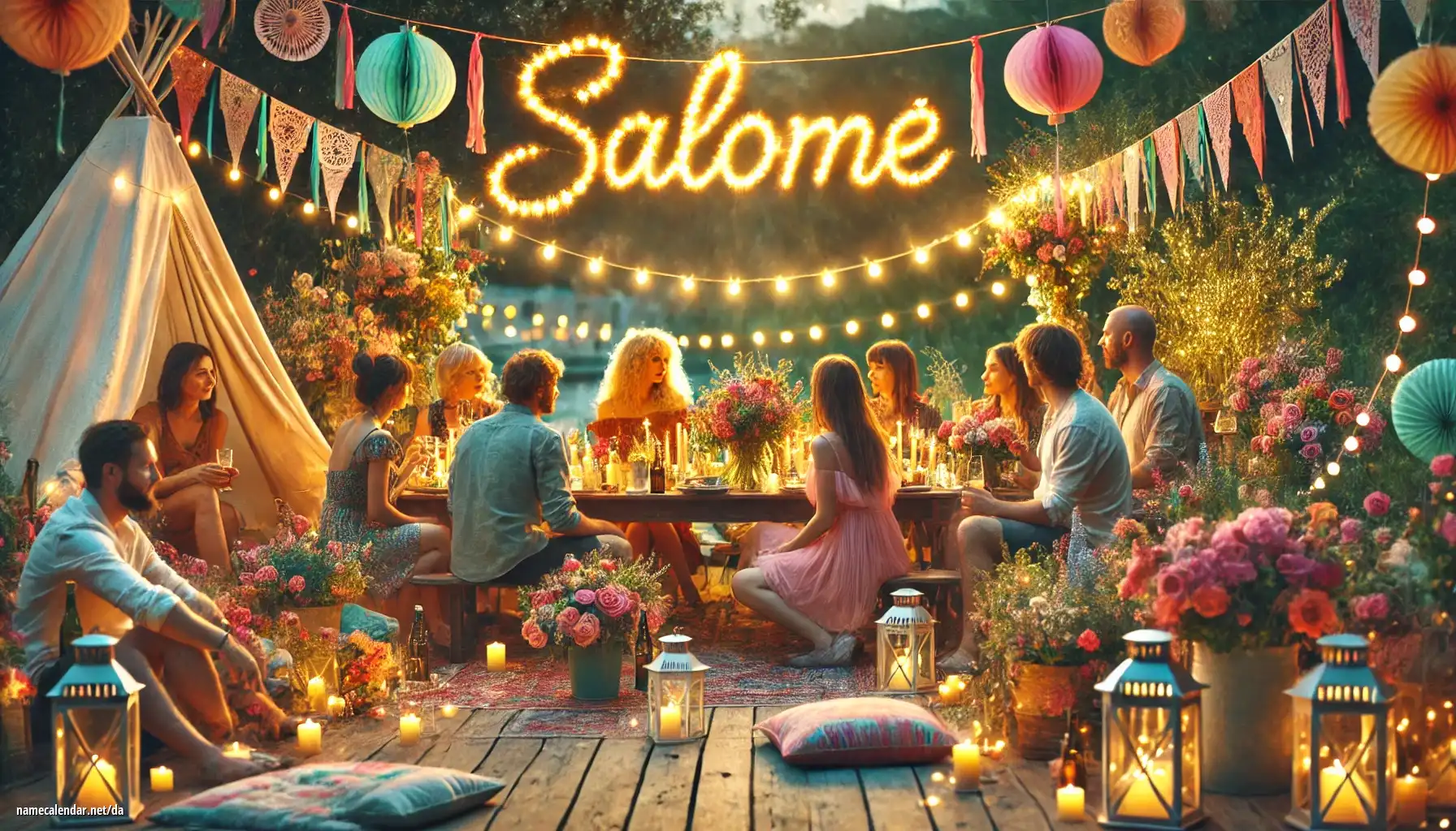 Fejring af navnedag og navn - Salomé