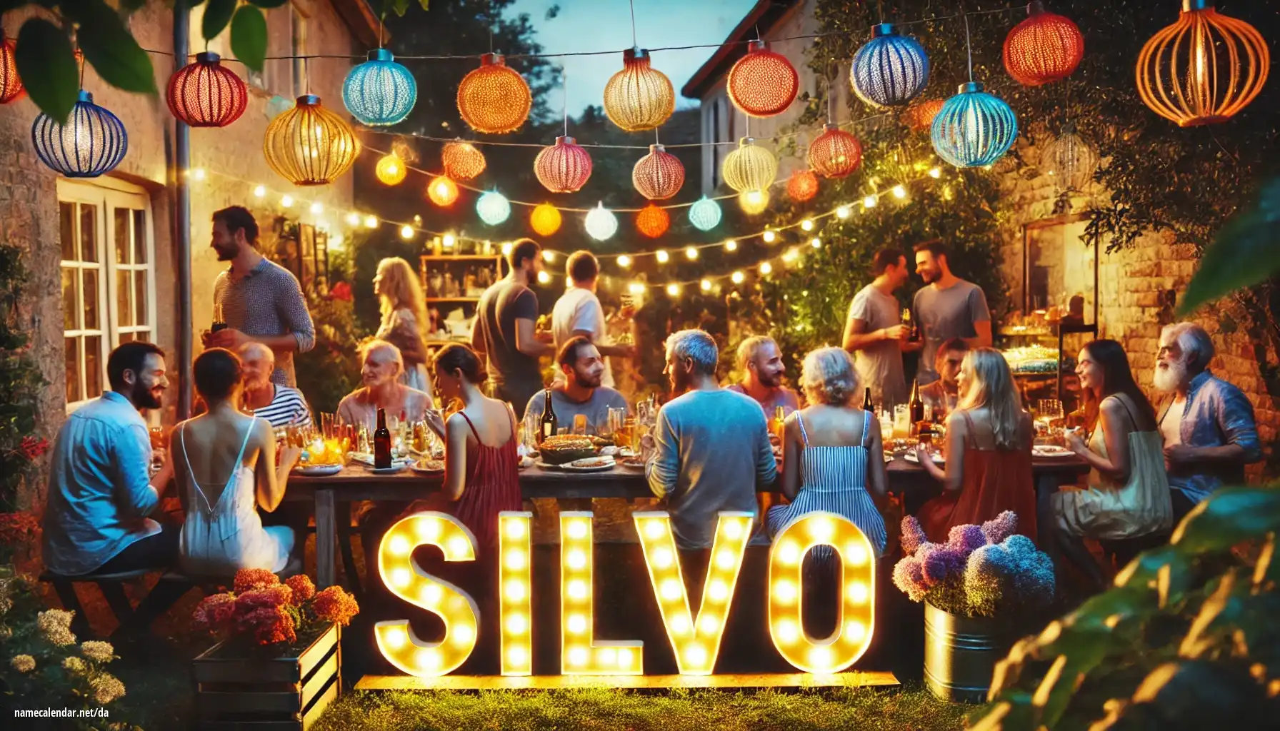 Fejring af navnedag og navn - Silvo