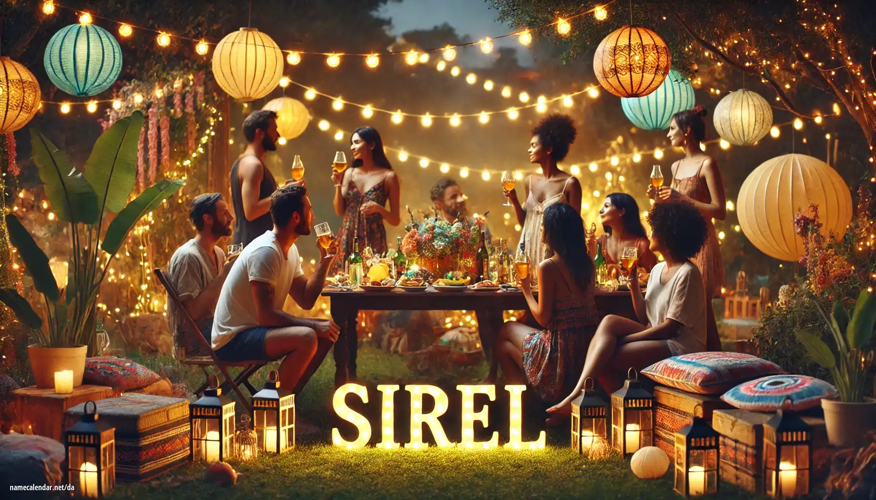 Fejring af navnedag og navn - Sirel