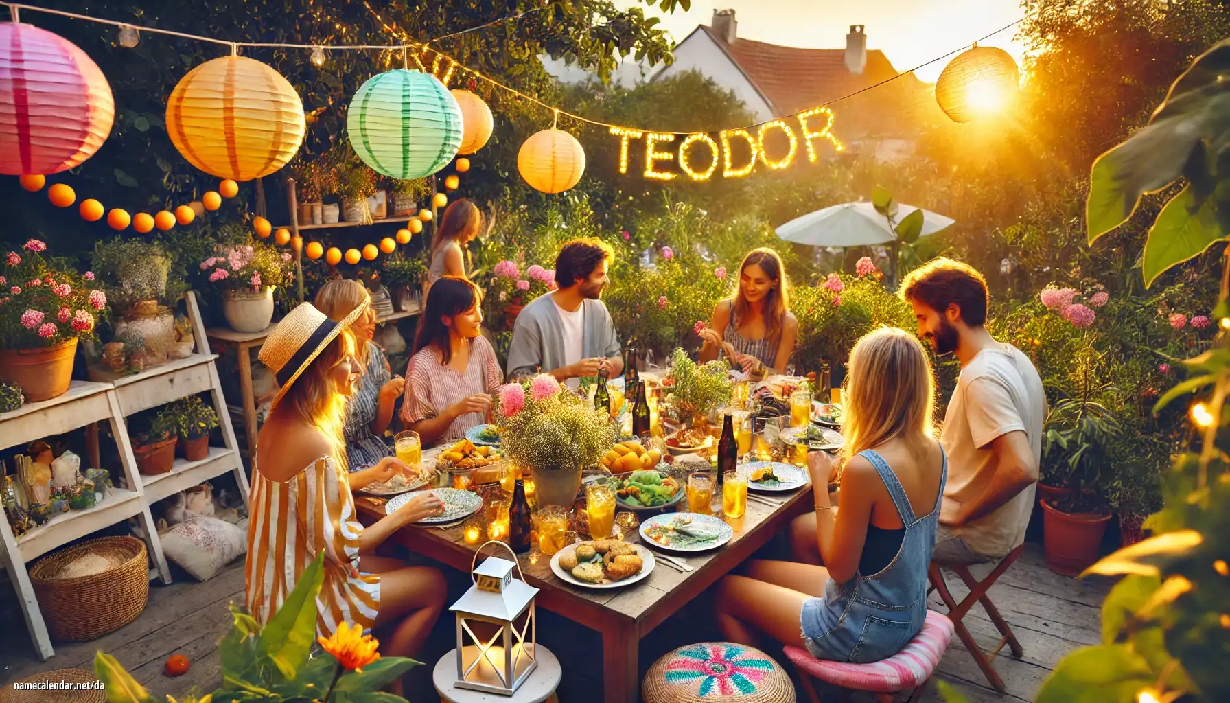 Fejring af navnedag og navn - Teodor