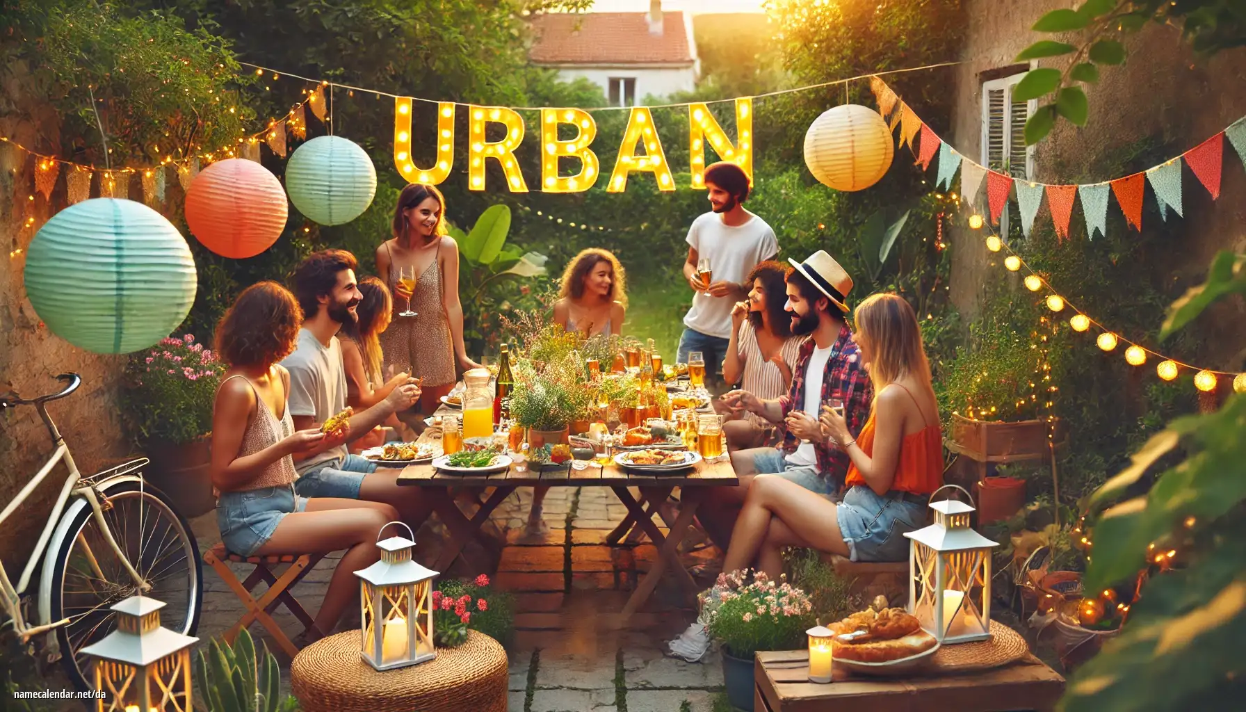 Fejring af navnedag og navn - Urban