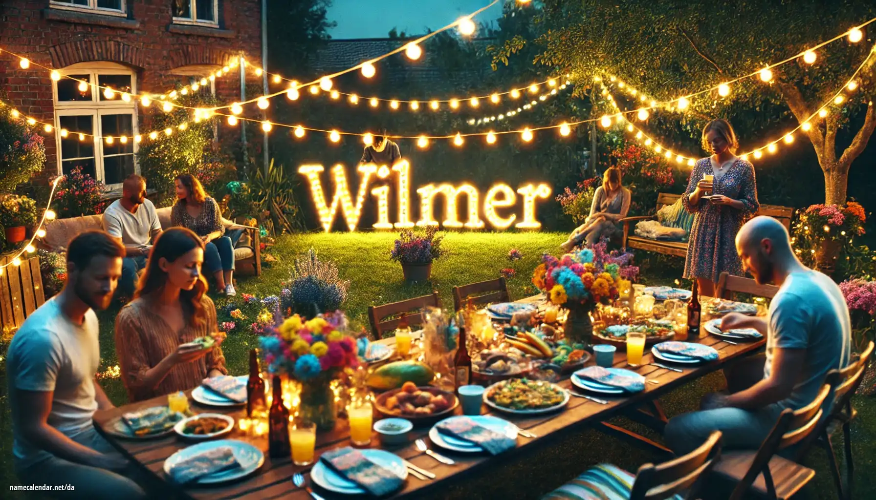 Fejring af navnedag og navn - Wilmer