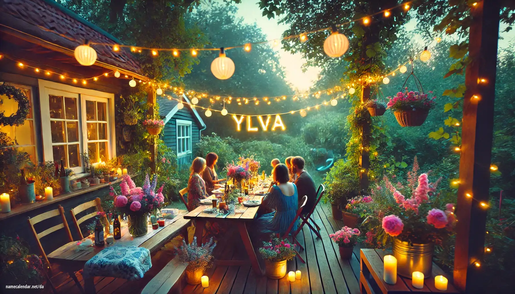 Fejring af navnedag og navn - Ylva