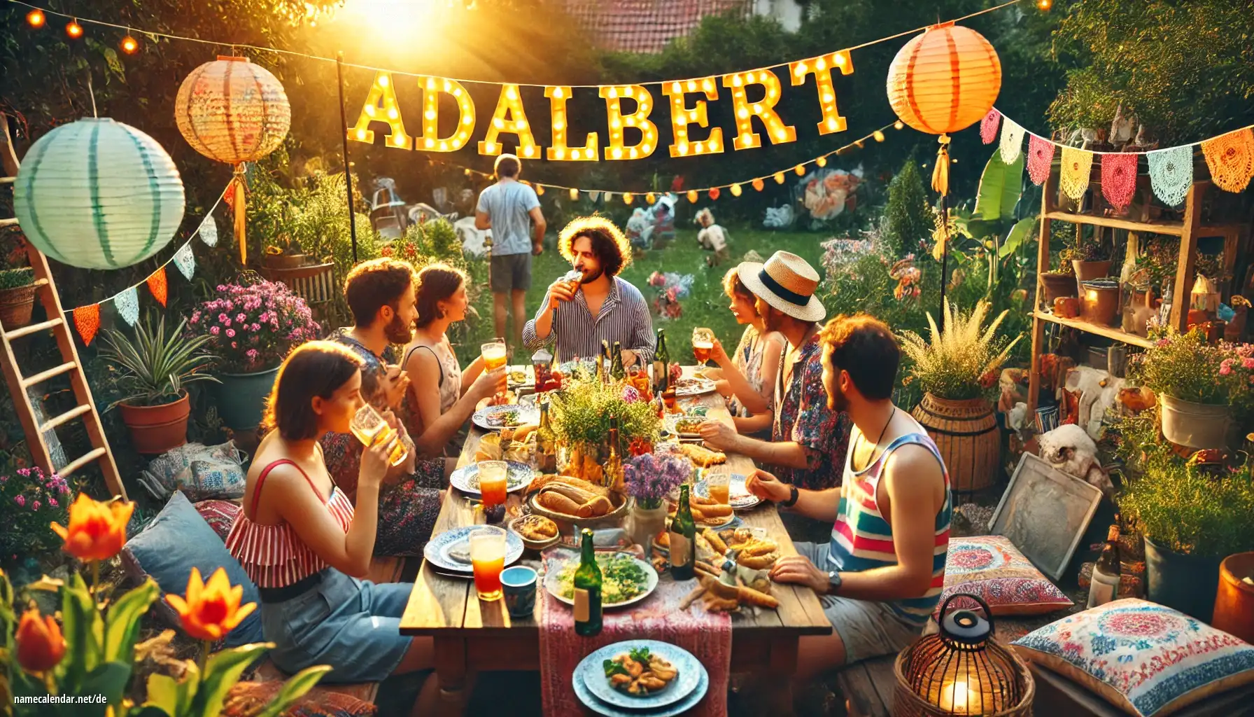 Feier des Namenstages und des Namens - Adalbert