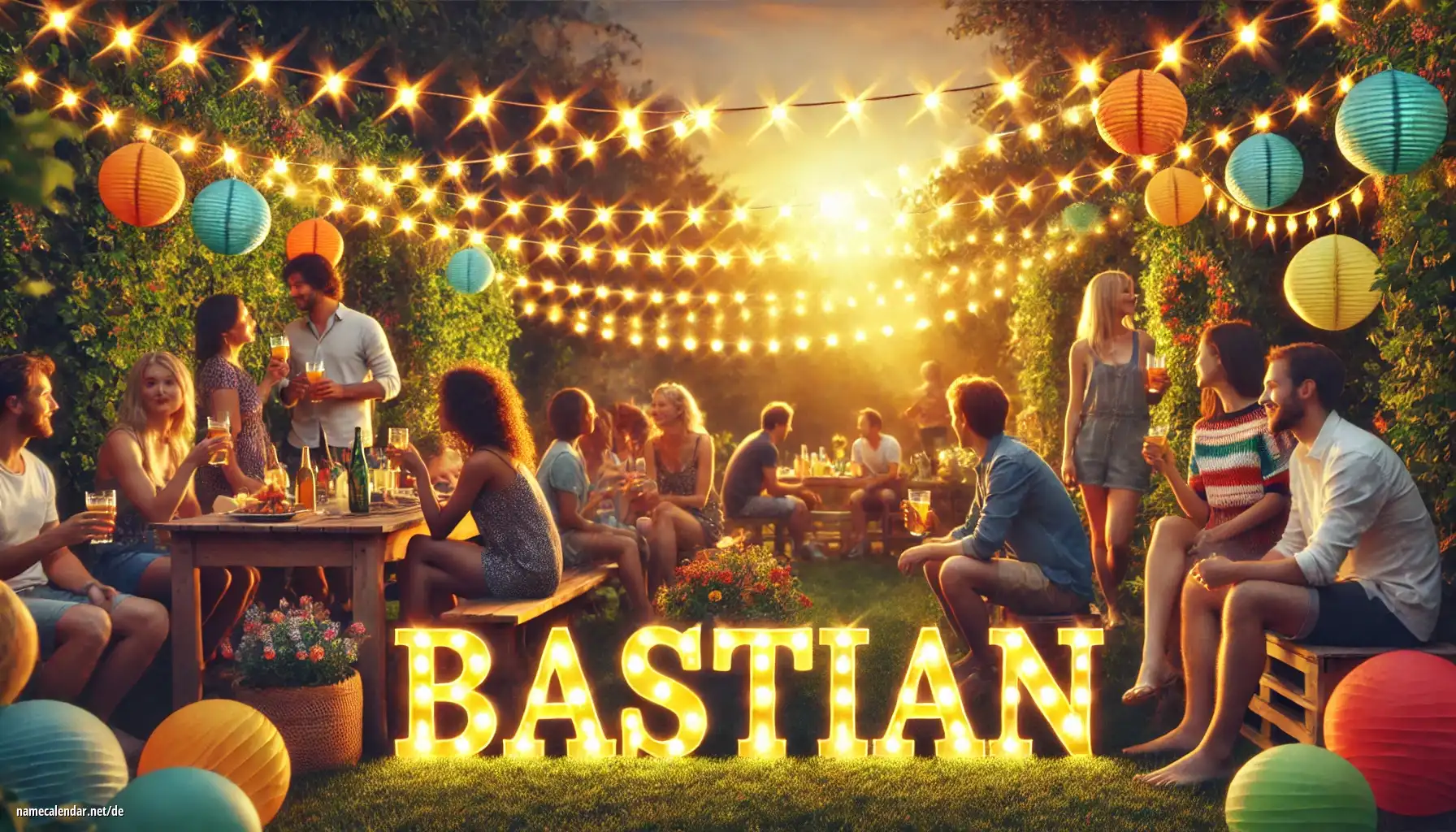 Feier des Namenstages und des Namens - Bastian