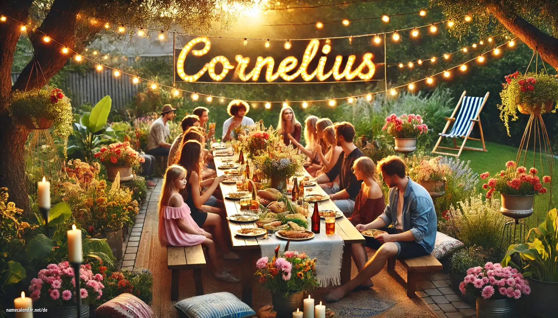 Feier des Namenstages und des Namens - Cornelius