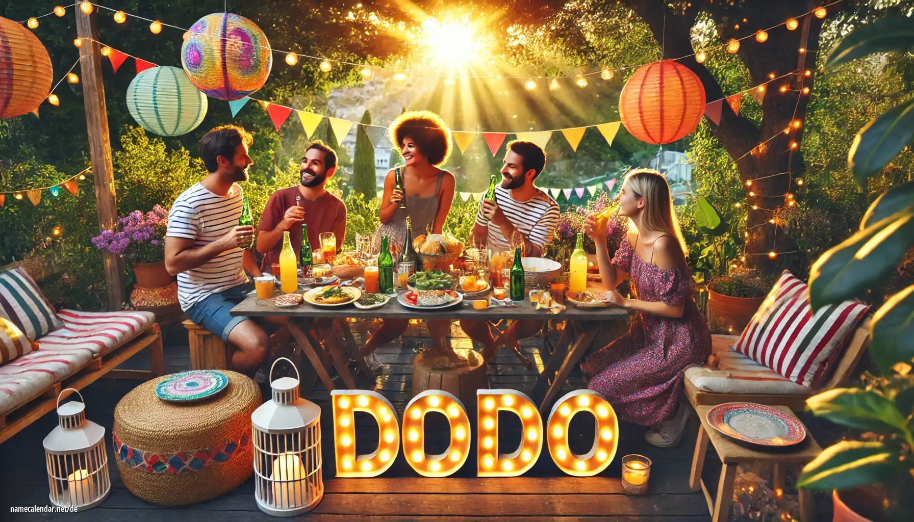 Feier des Namenstages und des Namens - Dodo