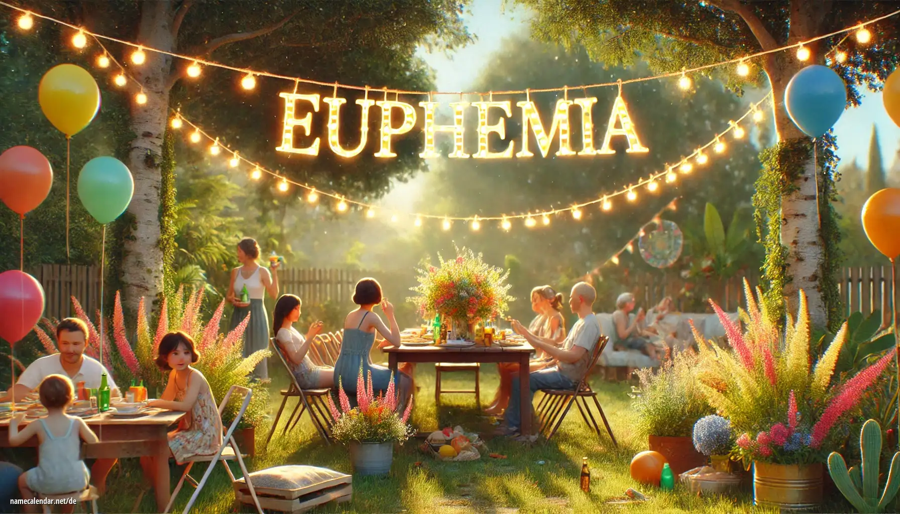 Feier des Namenstages und des Namens - Euphemia