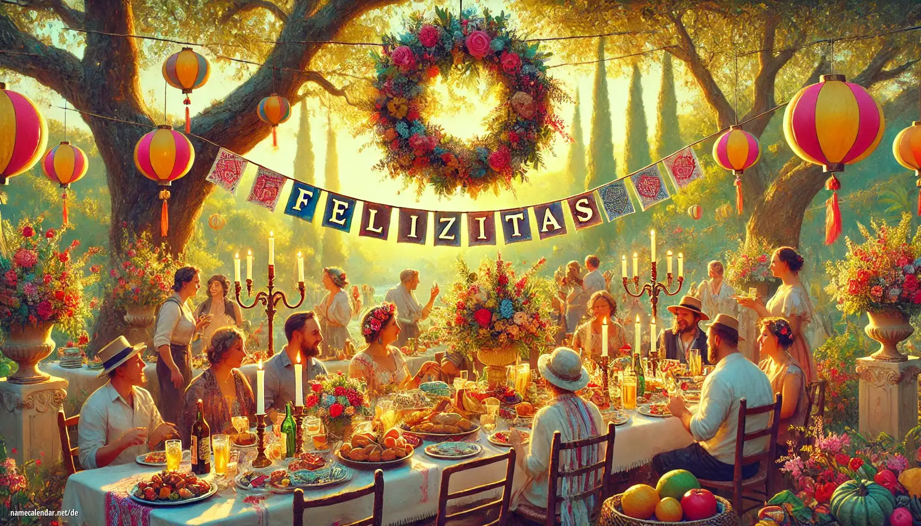 Feier des Namenstages und des Namens - Felizitas