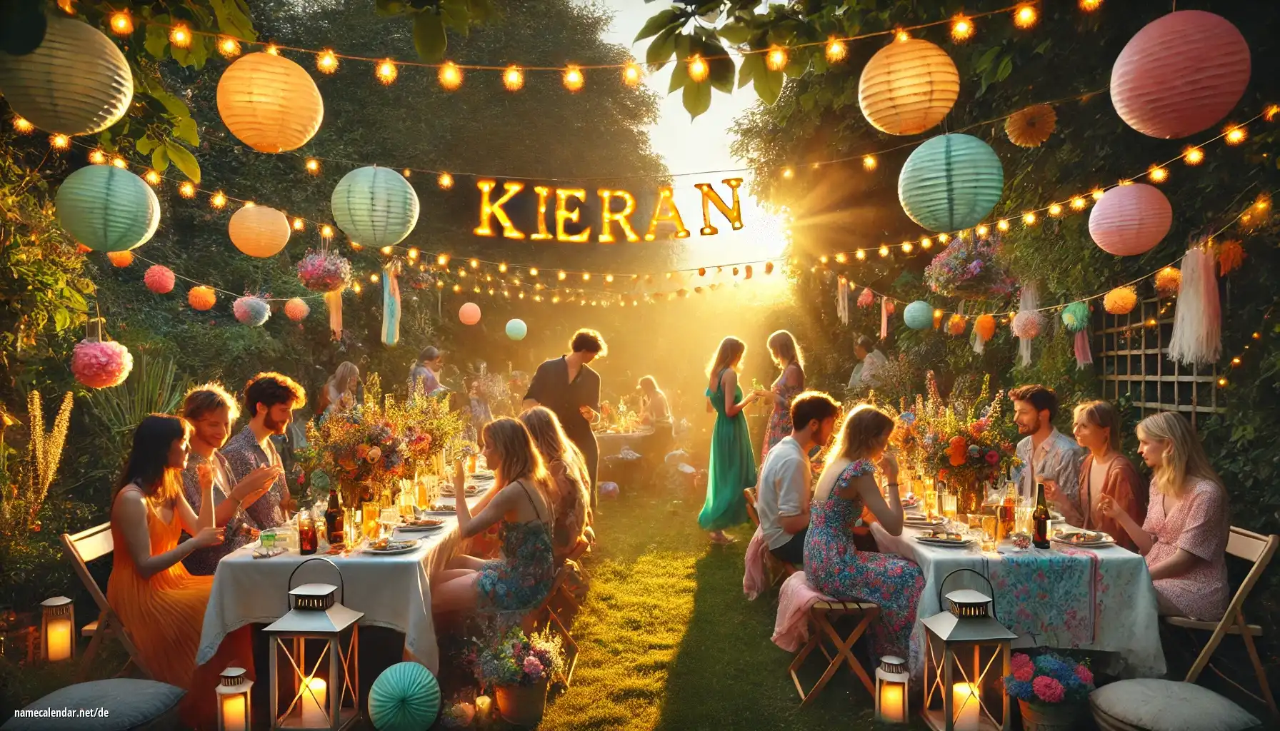 Feier des Namenstages und des Namens - Kieran