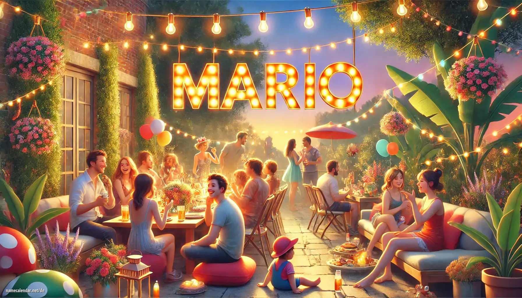 Feier des Namenstages und des Namens - Mário