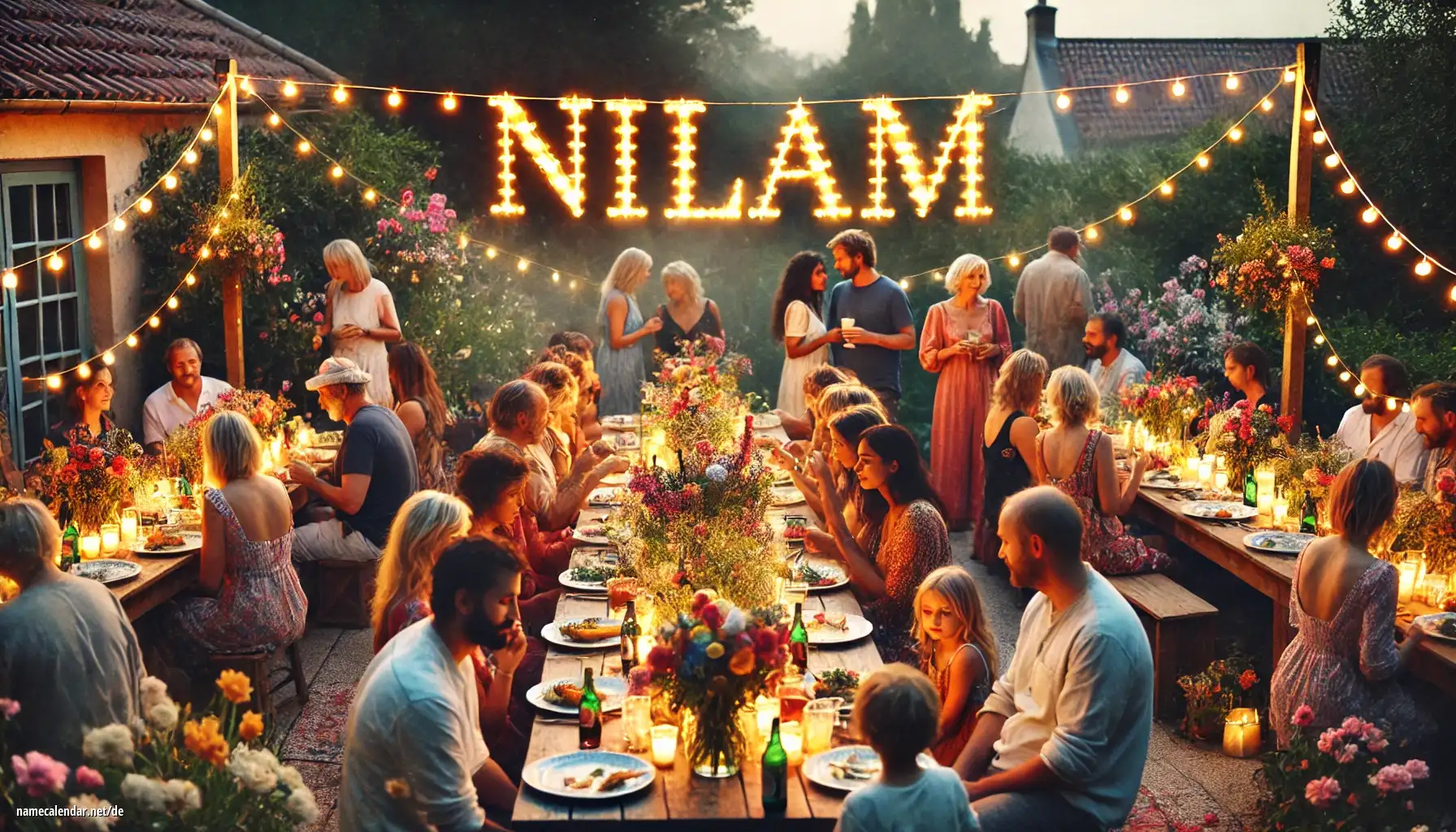 Feier des Namenstages und des Namens - Nilam