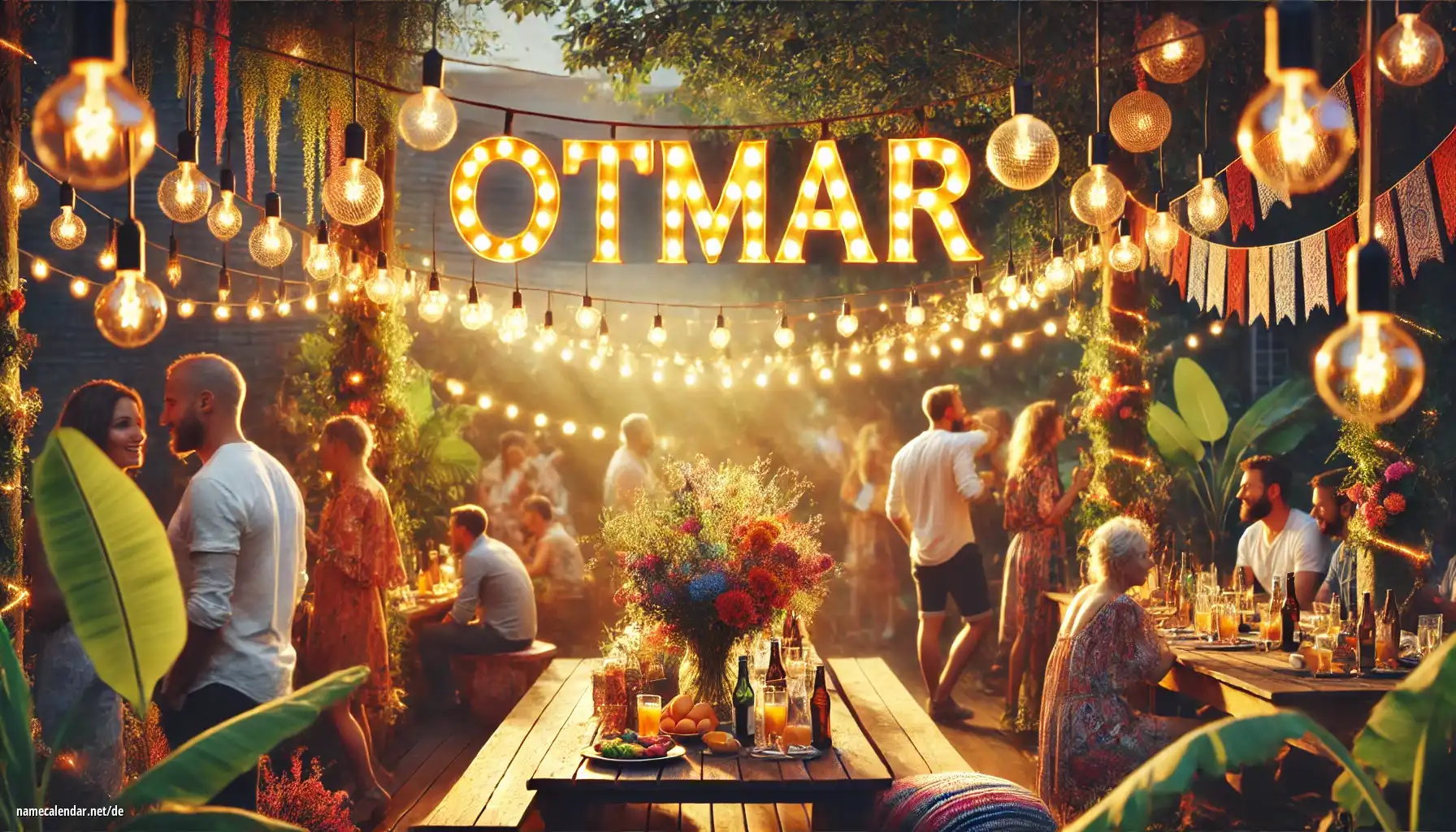 Feier des Namenstages und des Namens - Otmar