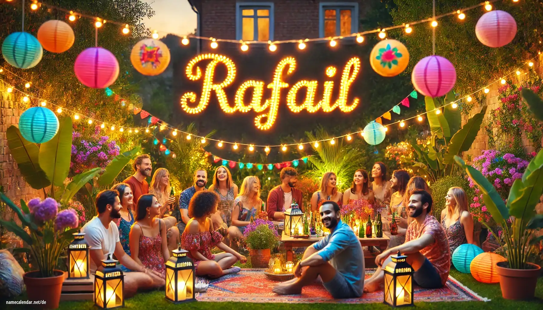 Feier des Namenstages und des Namens - Rafail