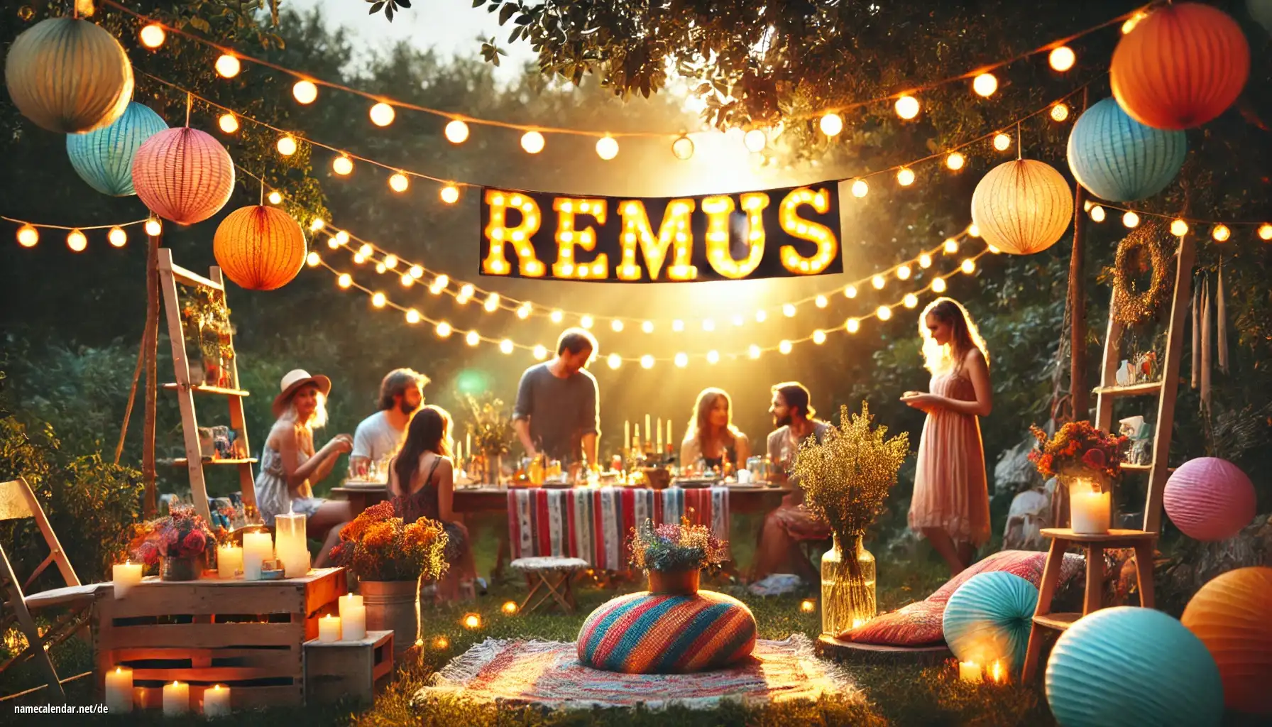 Feier des Namenstages und des Namens - Remus