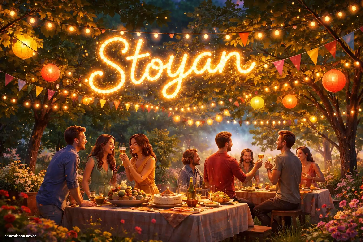 Feier des Namenstages und des Namens - Stoyan