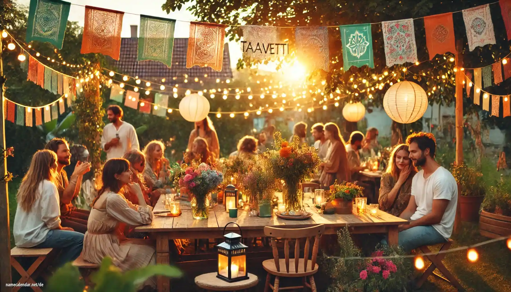 Feier des Namenstages und des Namens - Taavetti