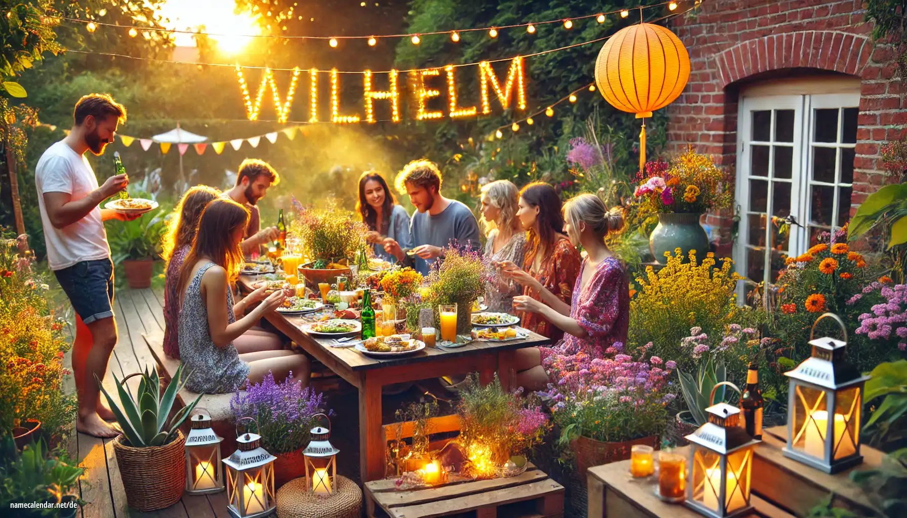 Feier des Namenstages und des Namens - Wilhelm