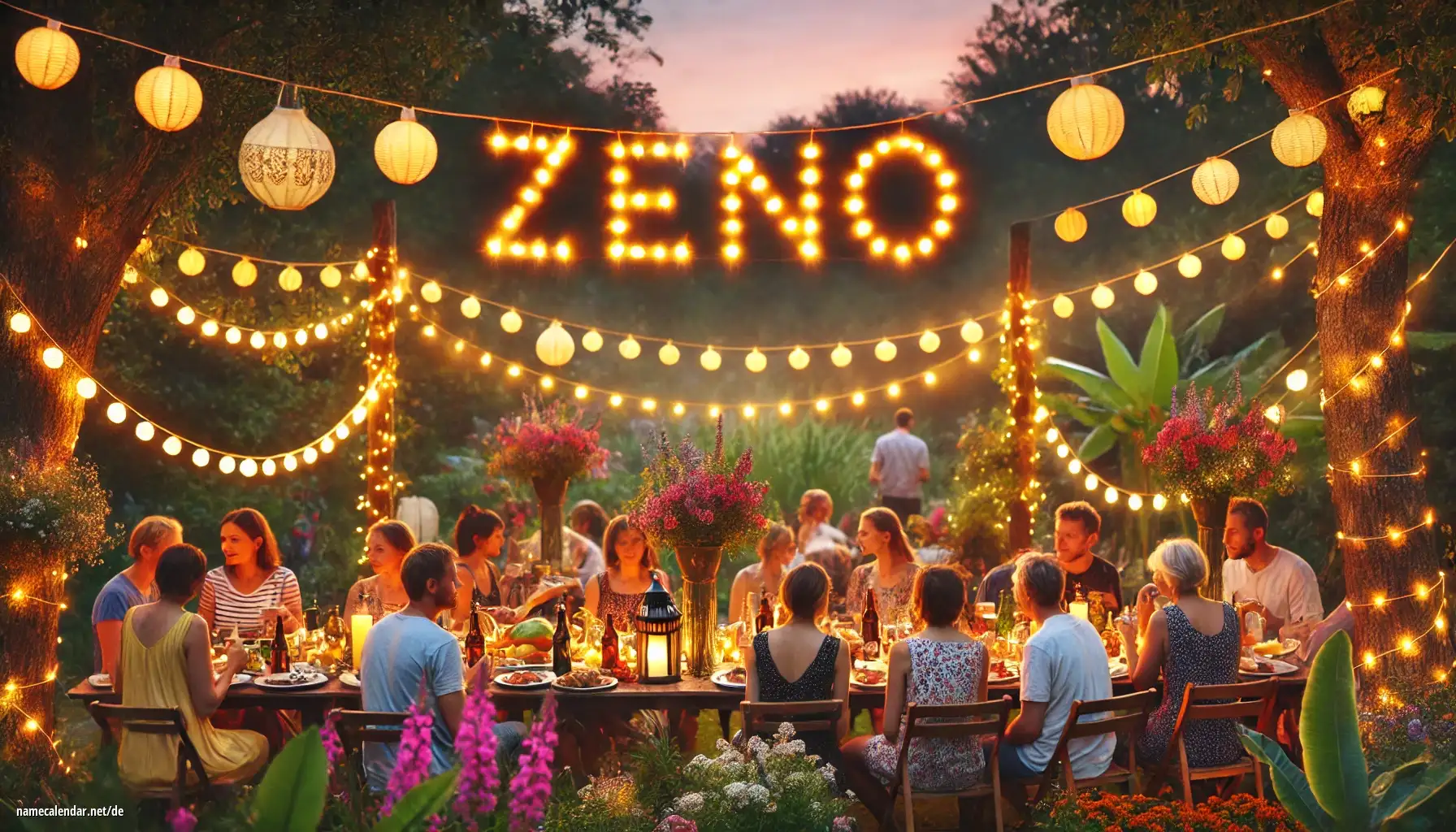 Feier des Namenstages und des Namens - Zénó