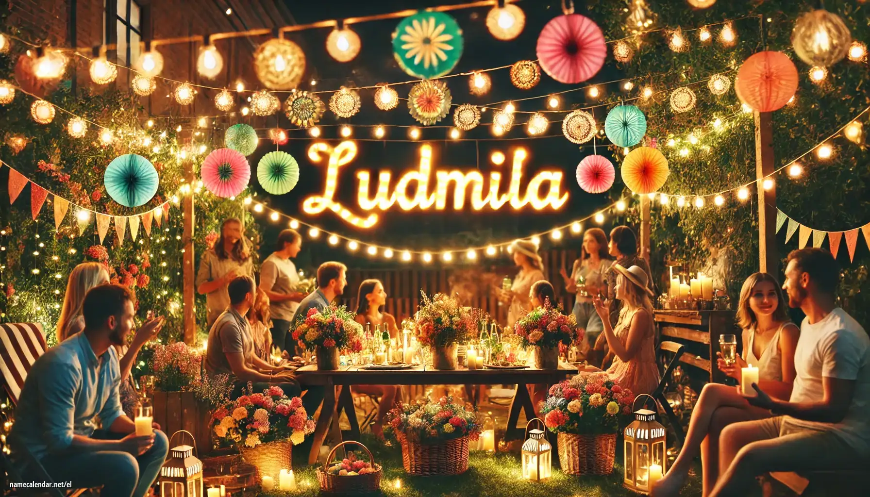 Εορτασμός της ονομαστικής εορτής και του ονόματος - Ľudmila