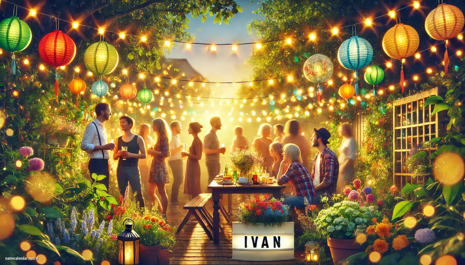 Εορτασμός της ονομαστικής εορτής και του ονόματος - Iván
