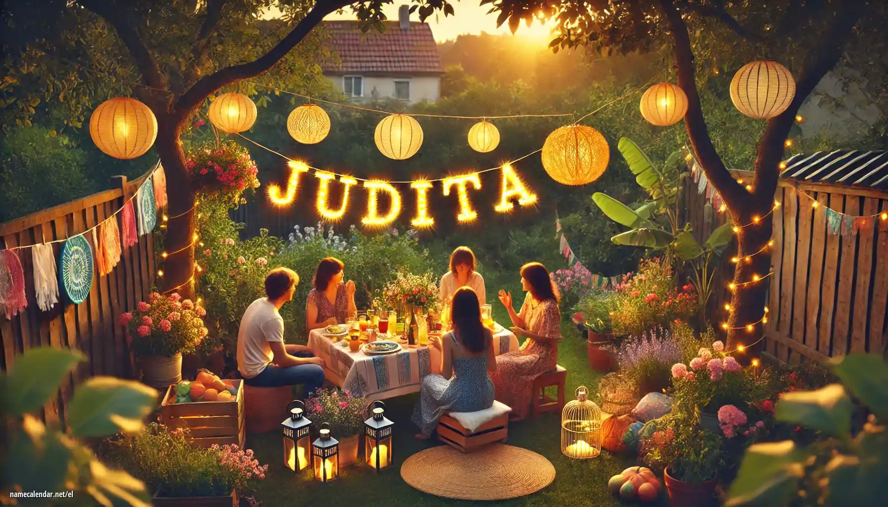 Εορτασμός της ονομαστικής εορτής και του ονόματος - Judita