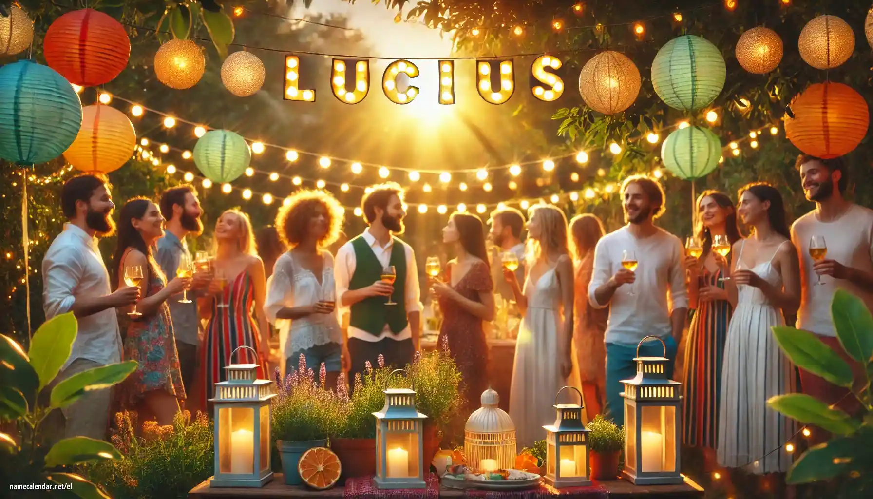 Εορτασμός της ονομαστικής εορτής και του ονόματος - Lucius