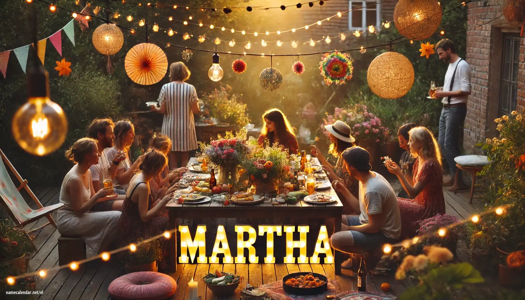 Εορτασμός της ονομαστικής εορτής και του ονόματος - Märtha