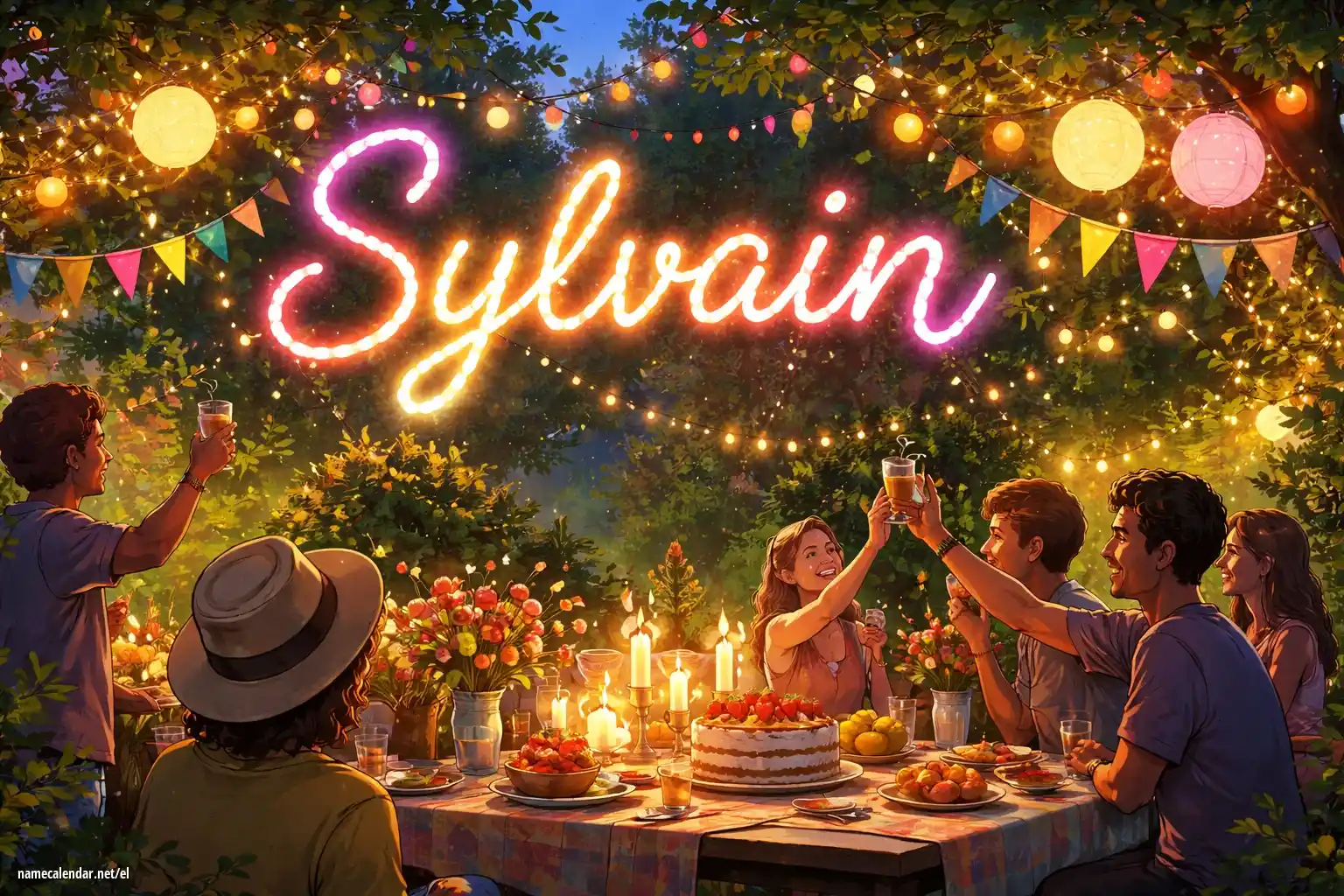 Εορτασμός της ονομαστικής εορτής και του ονόματος - Sylvain