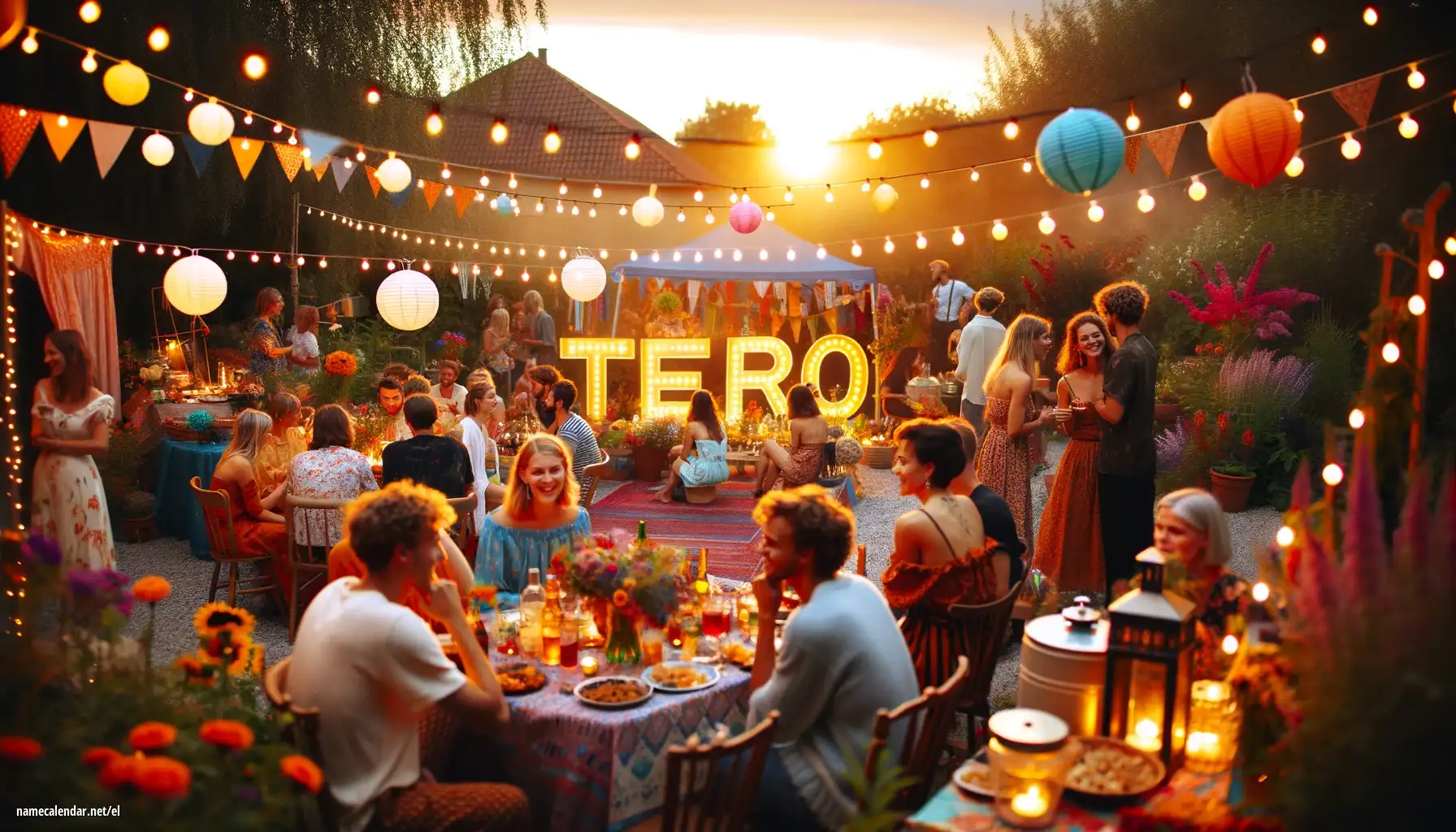 Εορτασμός της ονομαστικής εορτής και του ονόματος - Tero