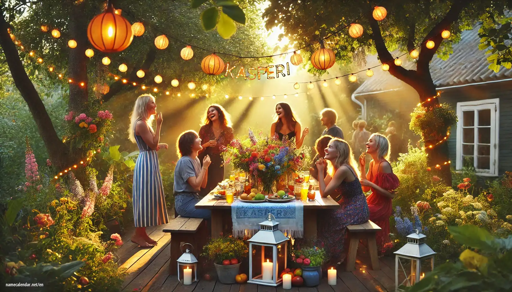 Celebration of name day and name - Kasperi